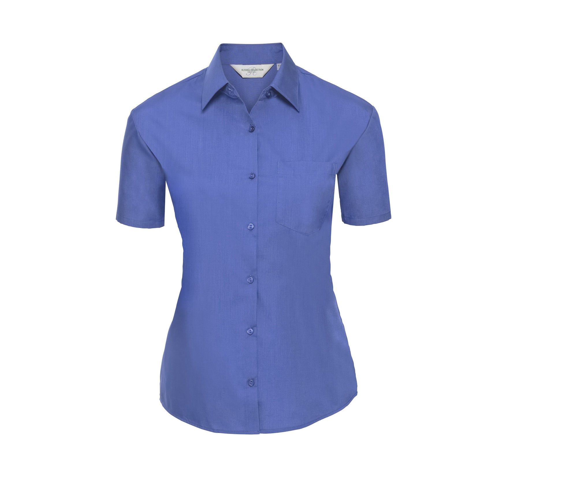 Chemisette Femme Popeline - Corporate Blue