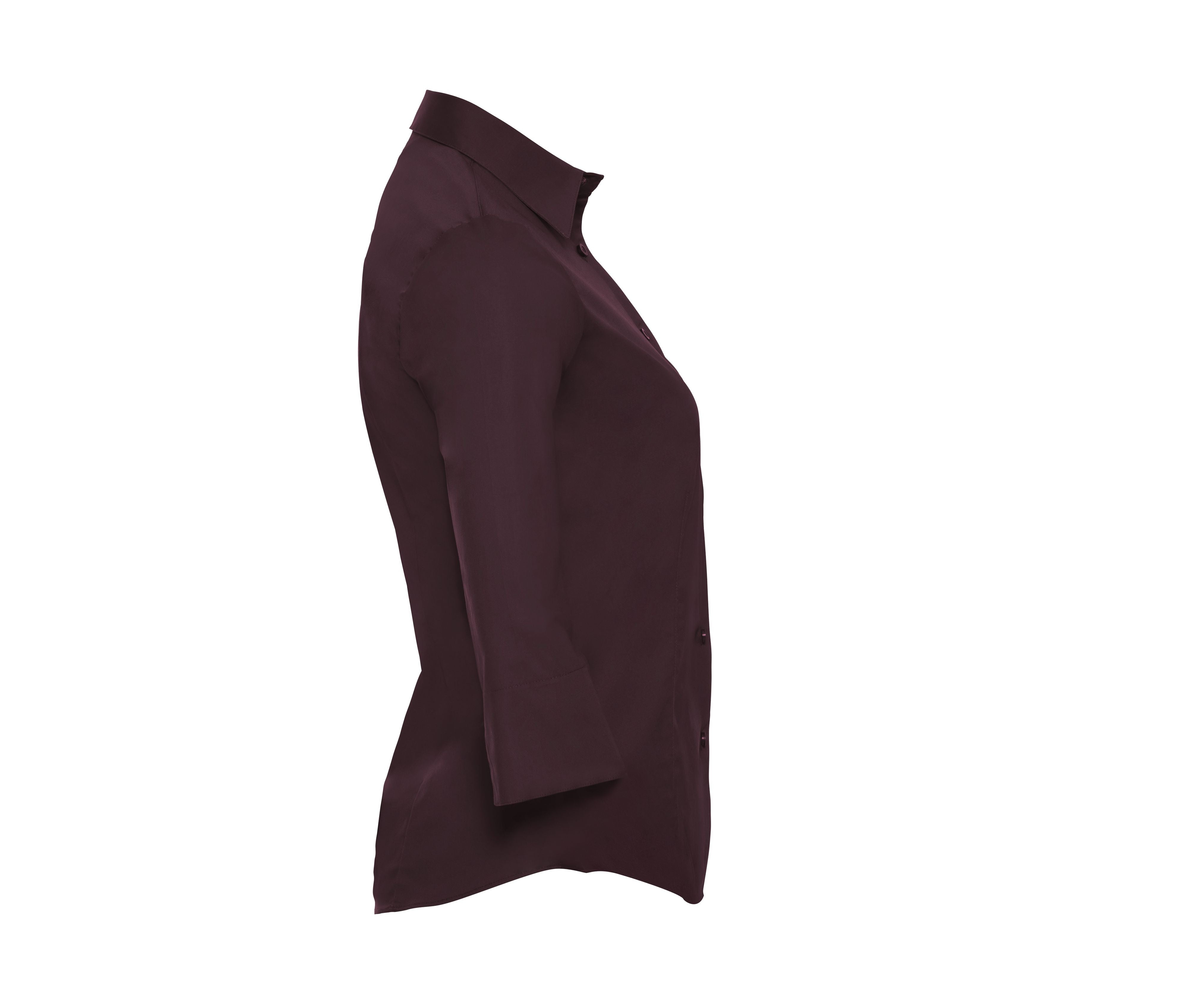 Chemise Stretch Manches 3/4 Femme - Port