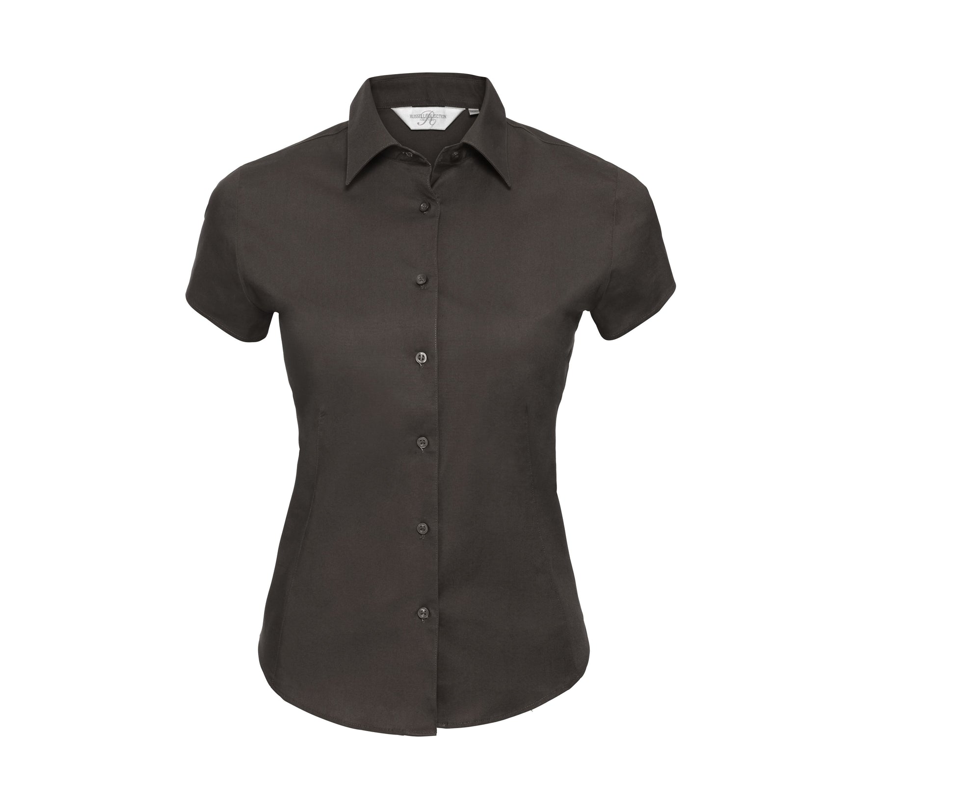Chemisette Stretch Femme - Chocolate