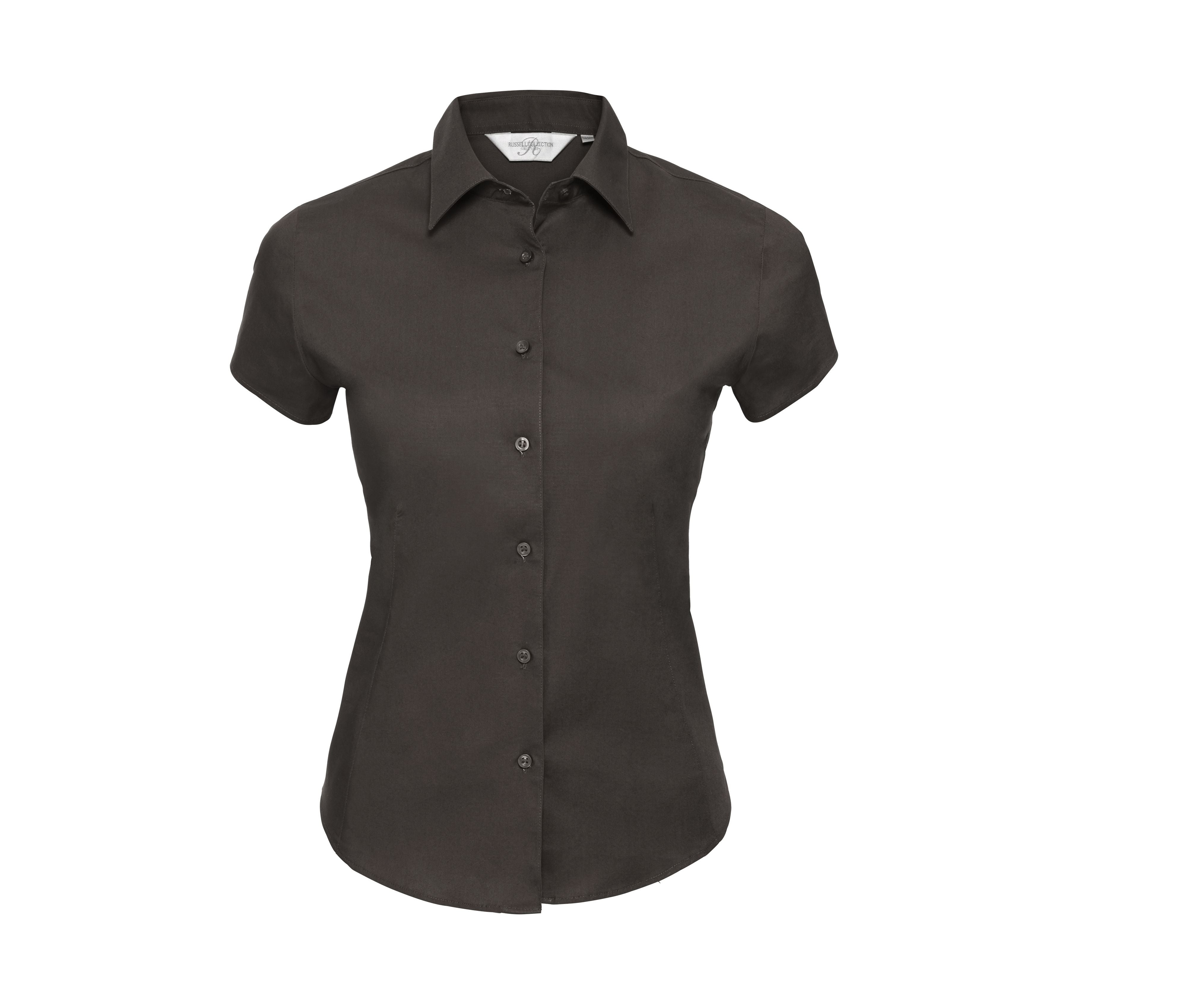 Chemisette Stretch Femme - Chocolate