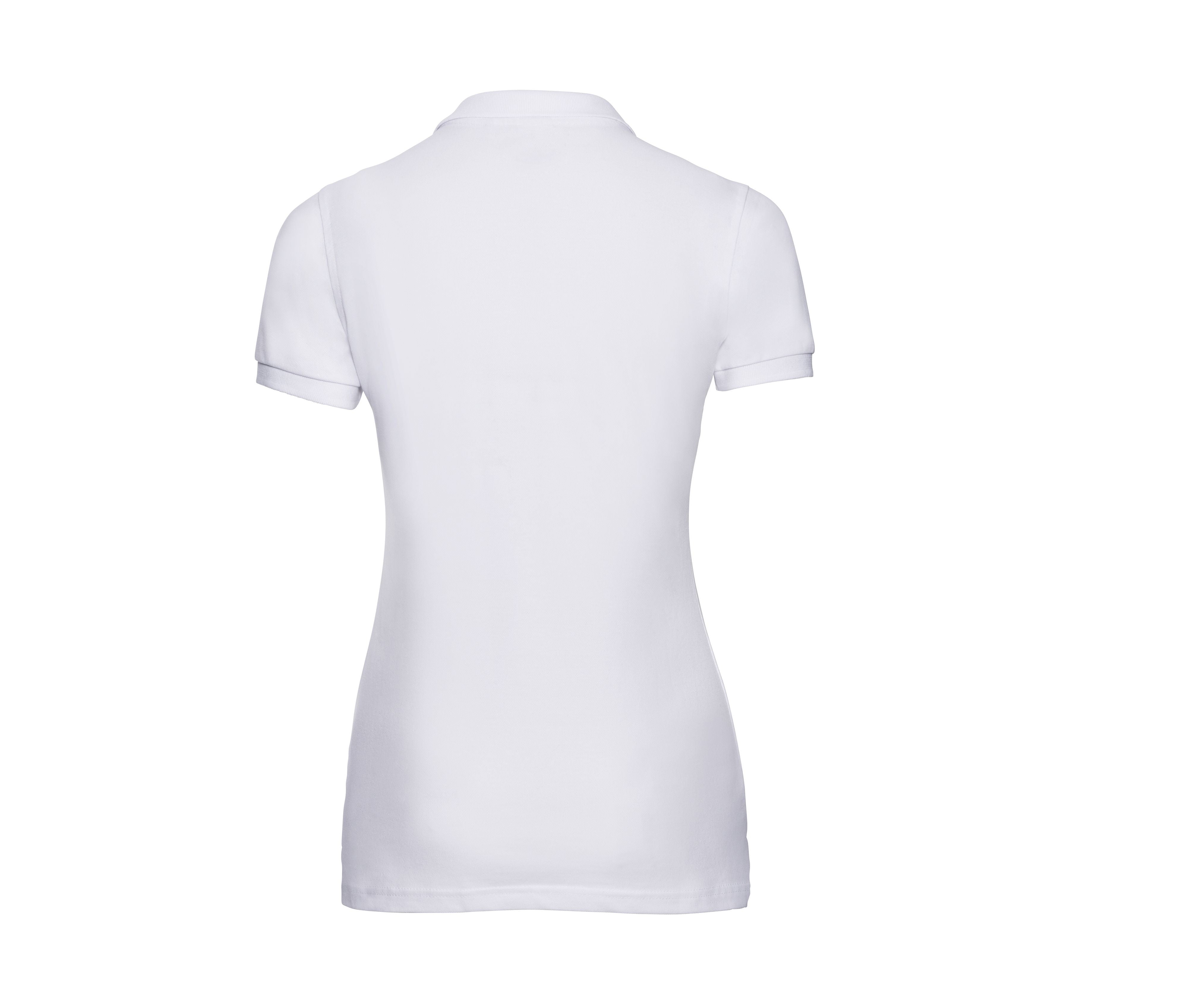 Polo Femme Stretch - White