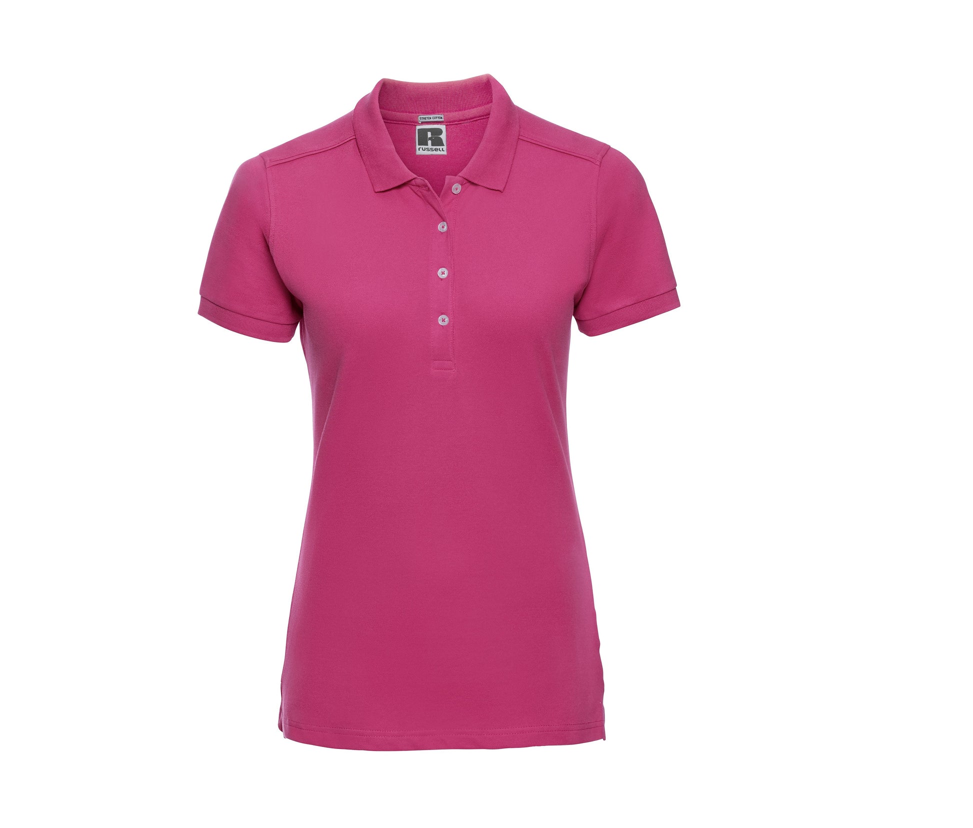 Polo Femme Stretch - Fuchsia