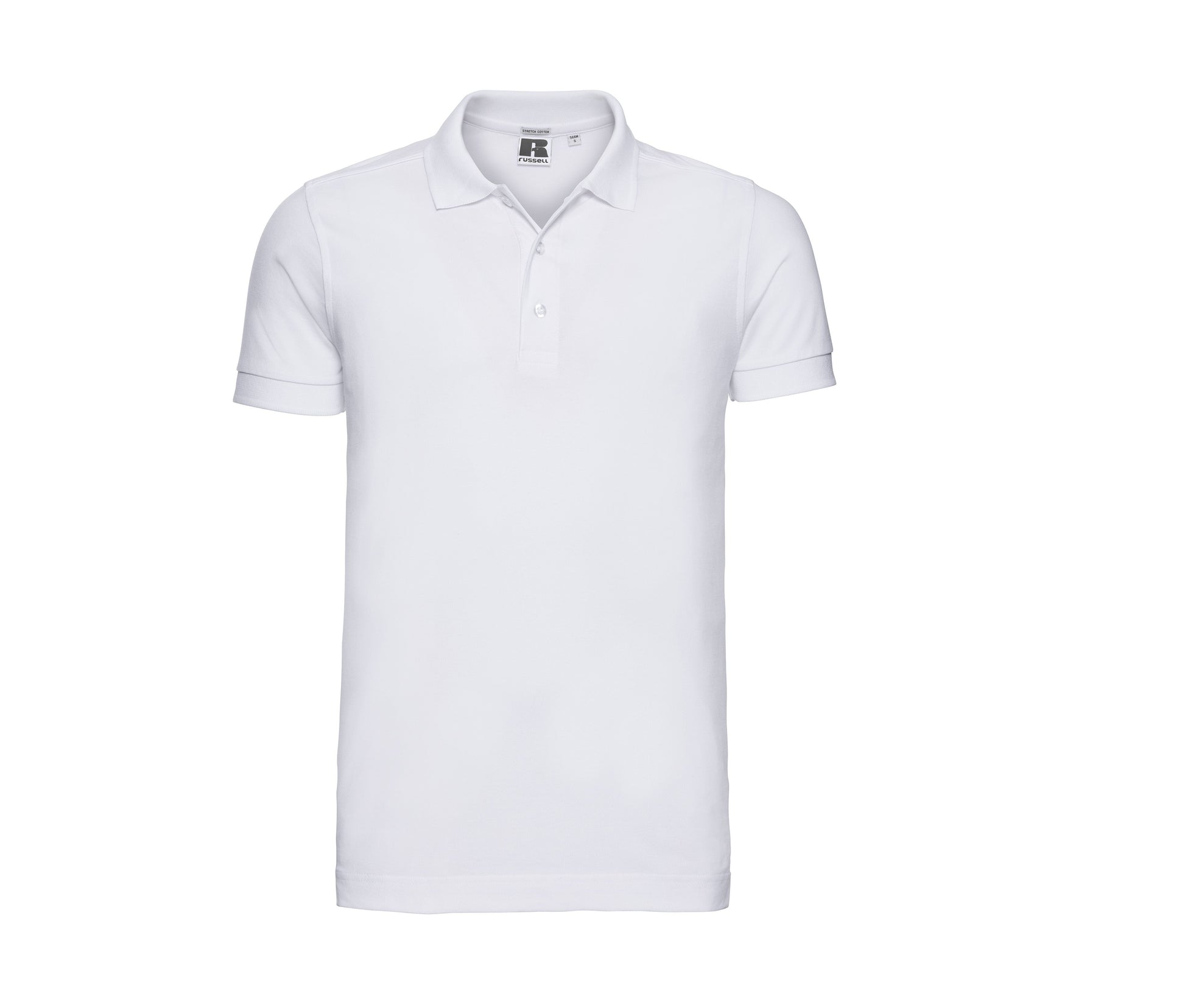 Polo Homme Stretch - White