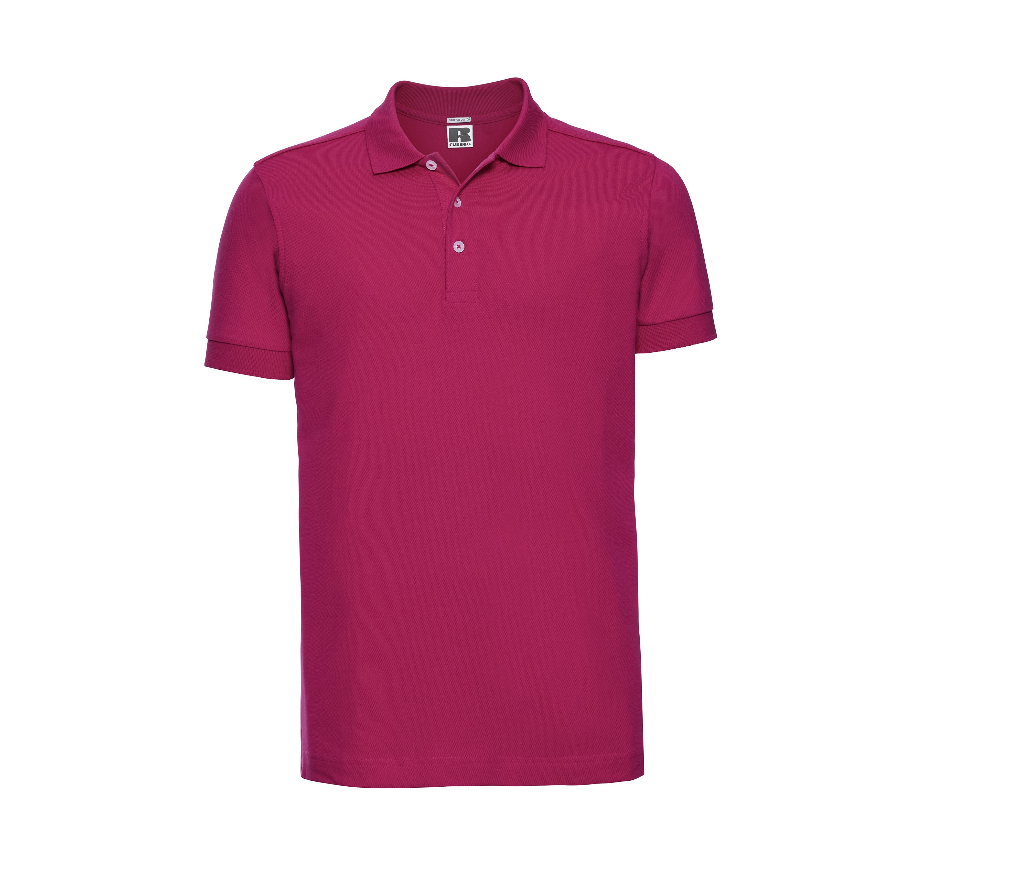 Polo Homme Stretch - Fuchsia