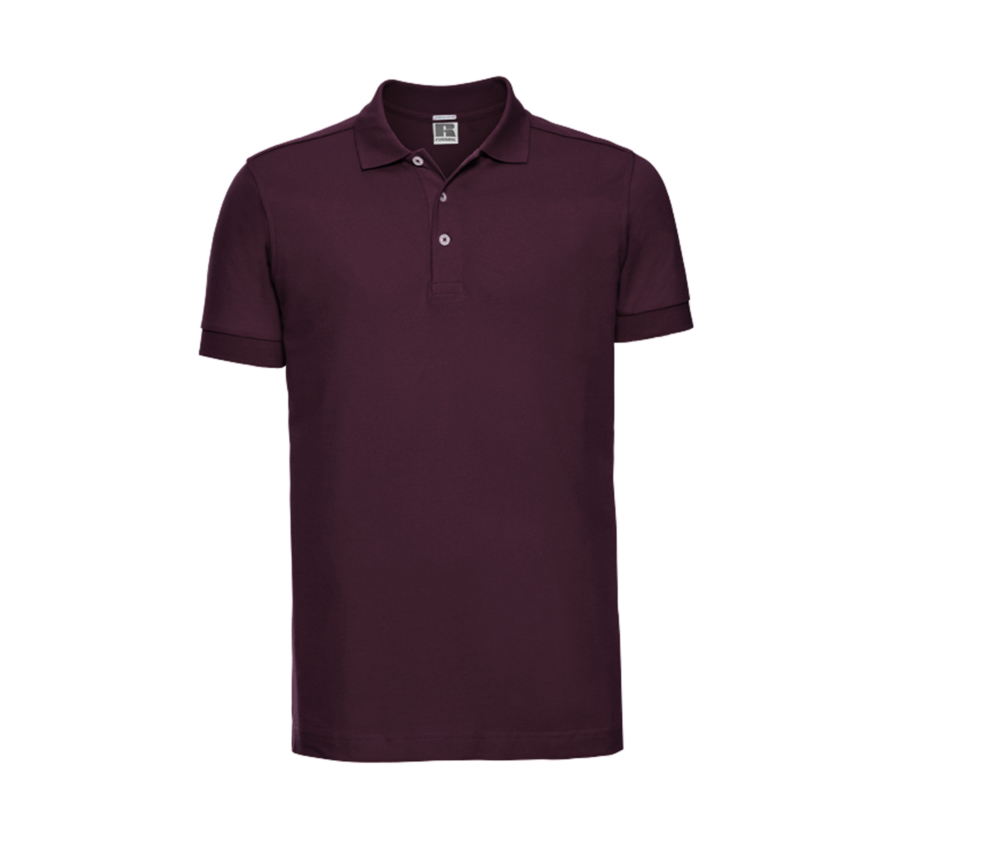 Polo Homme Stretch - Burgundy