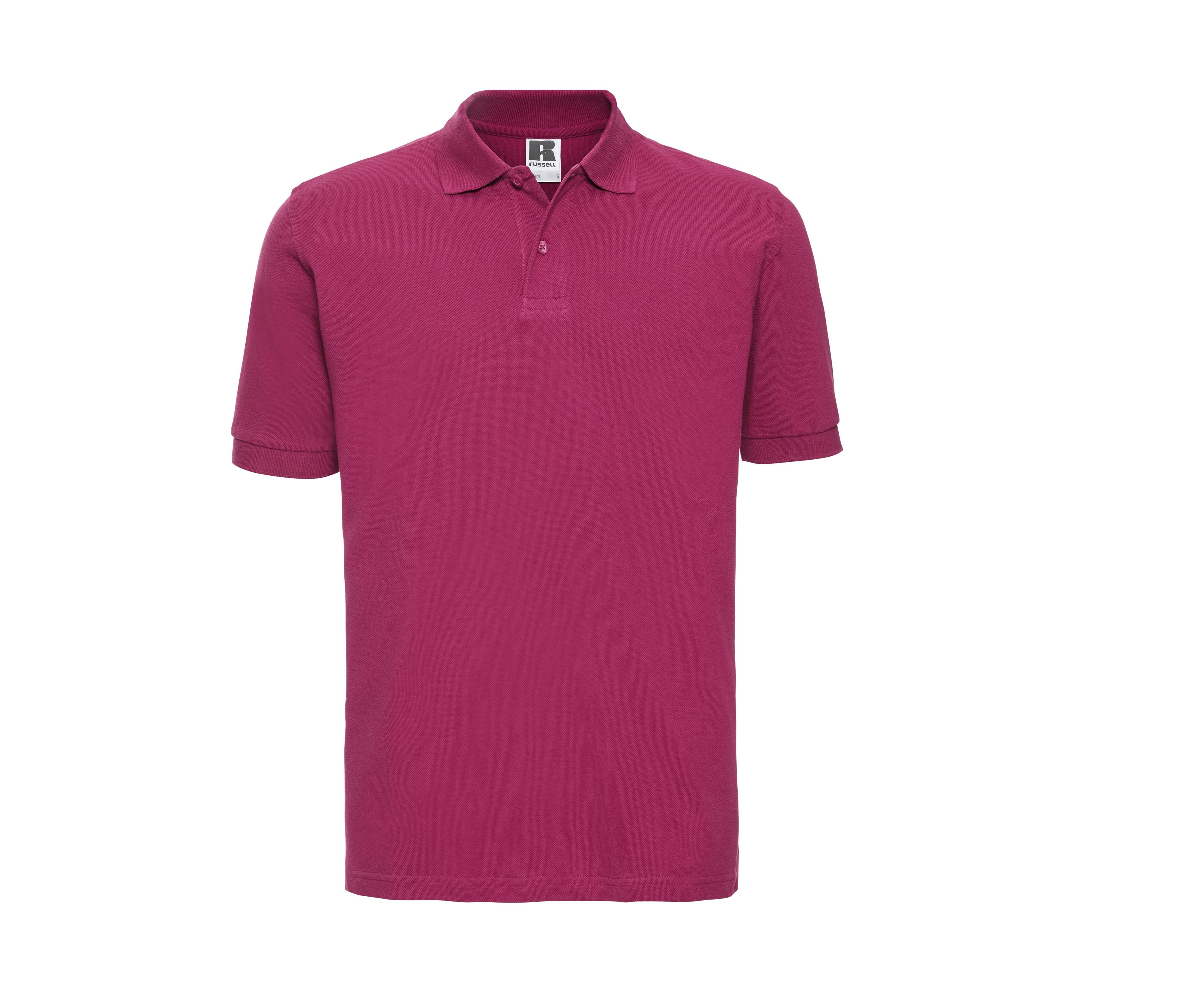 Polo Coton 200 - Fuchsia