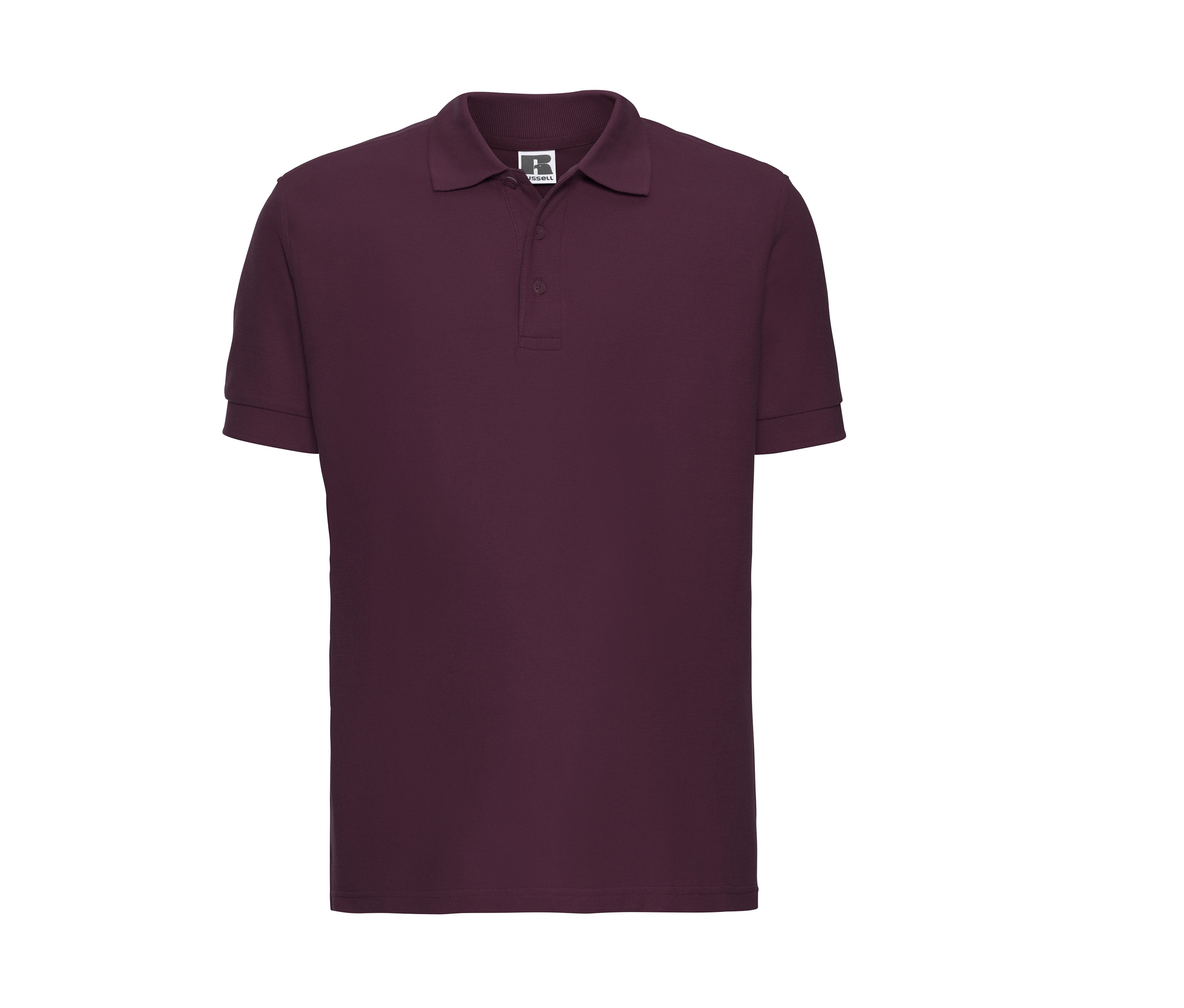 Polo Coton 220 Résistant à 60° - Burgundy
