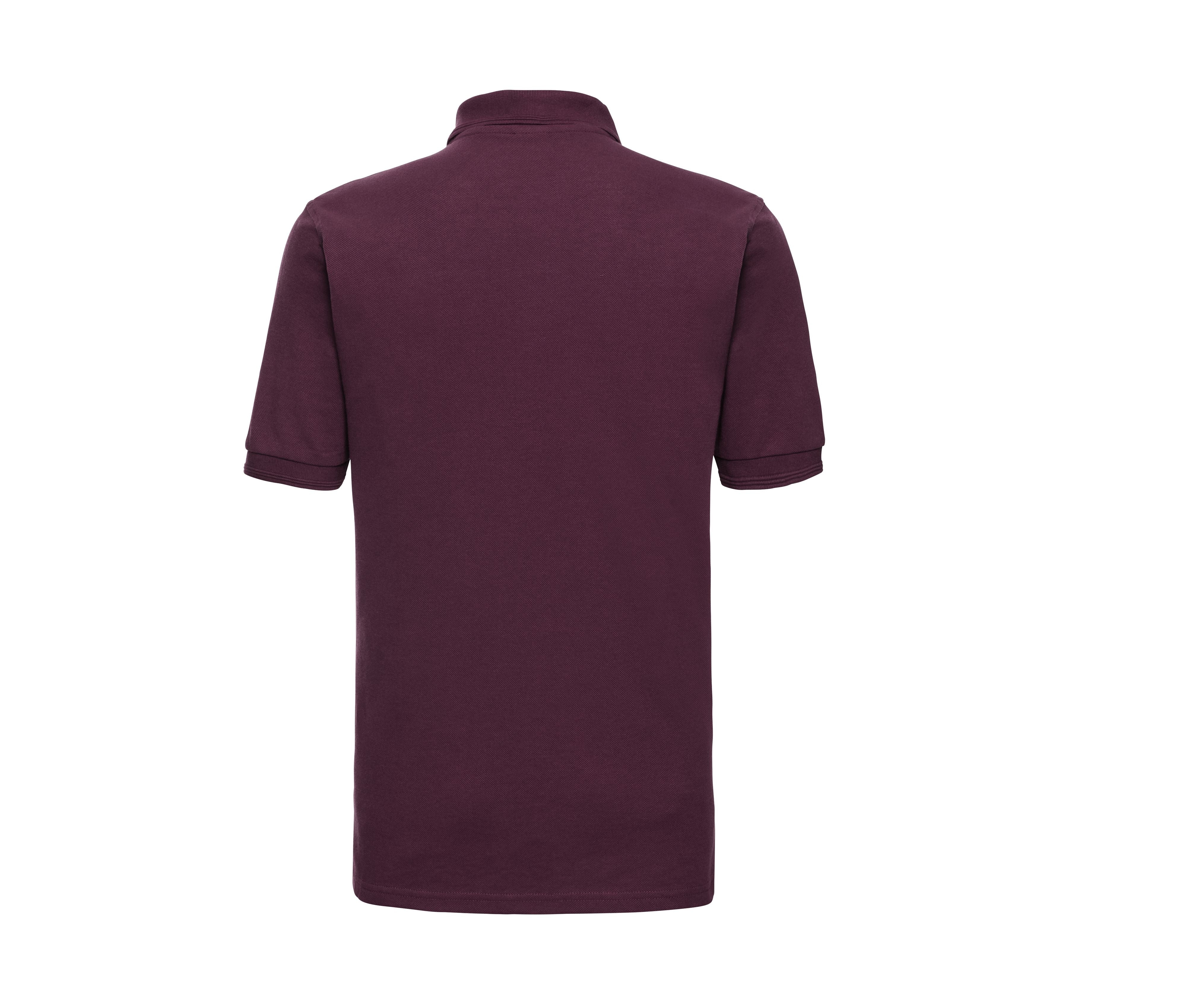 Polo Polycoton Résistant - Burgundy