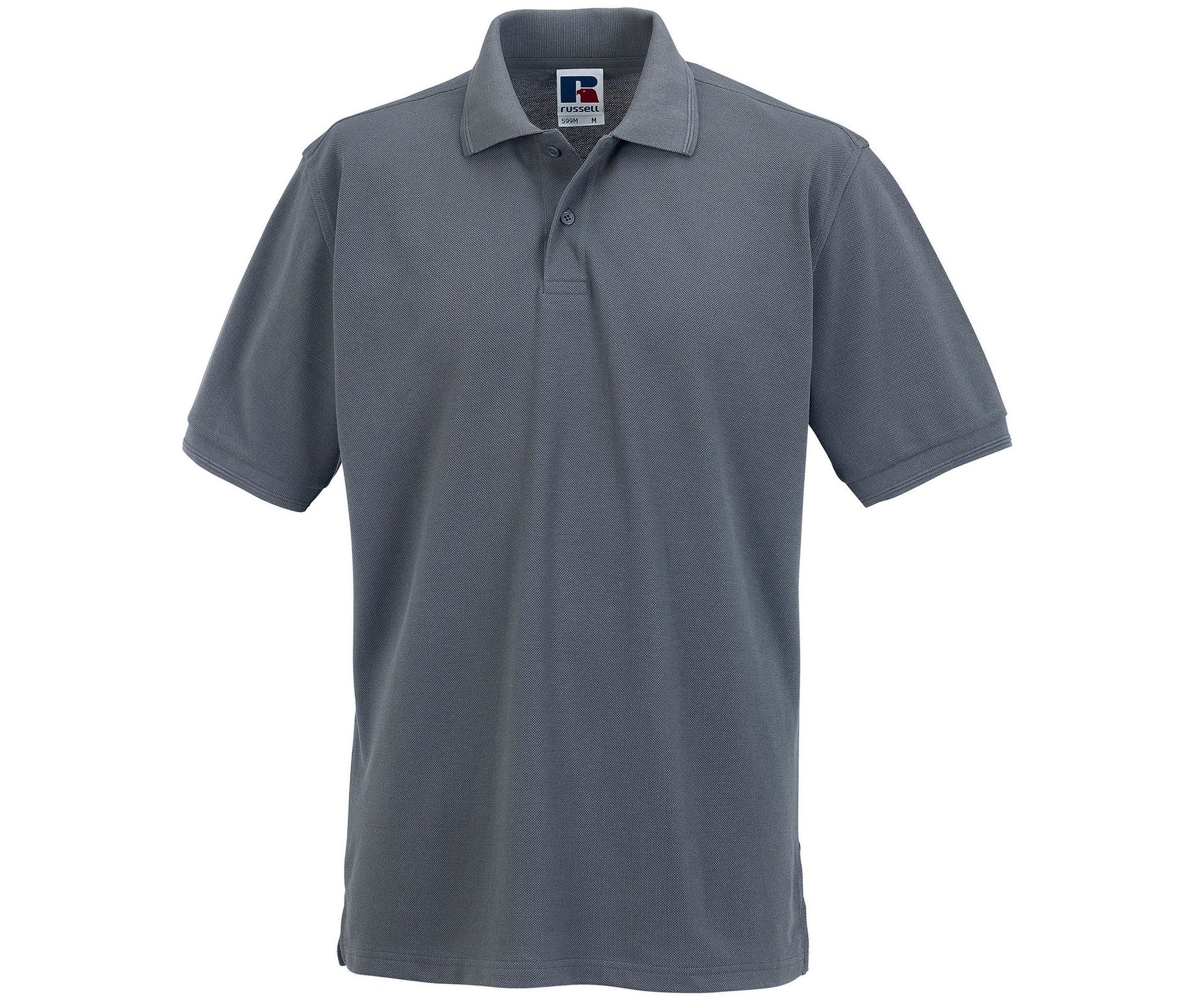 Polo Polycoton Résistant - Convoy Grey