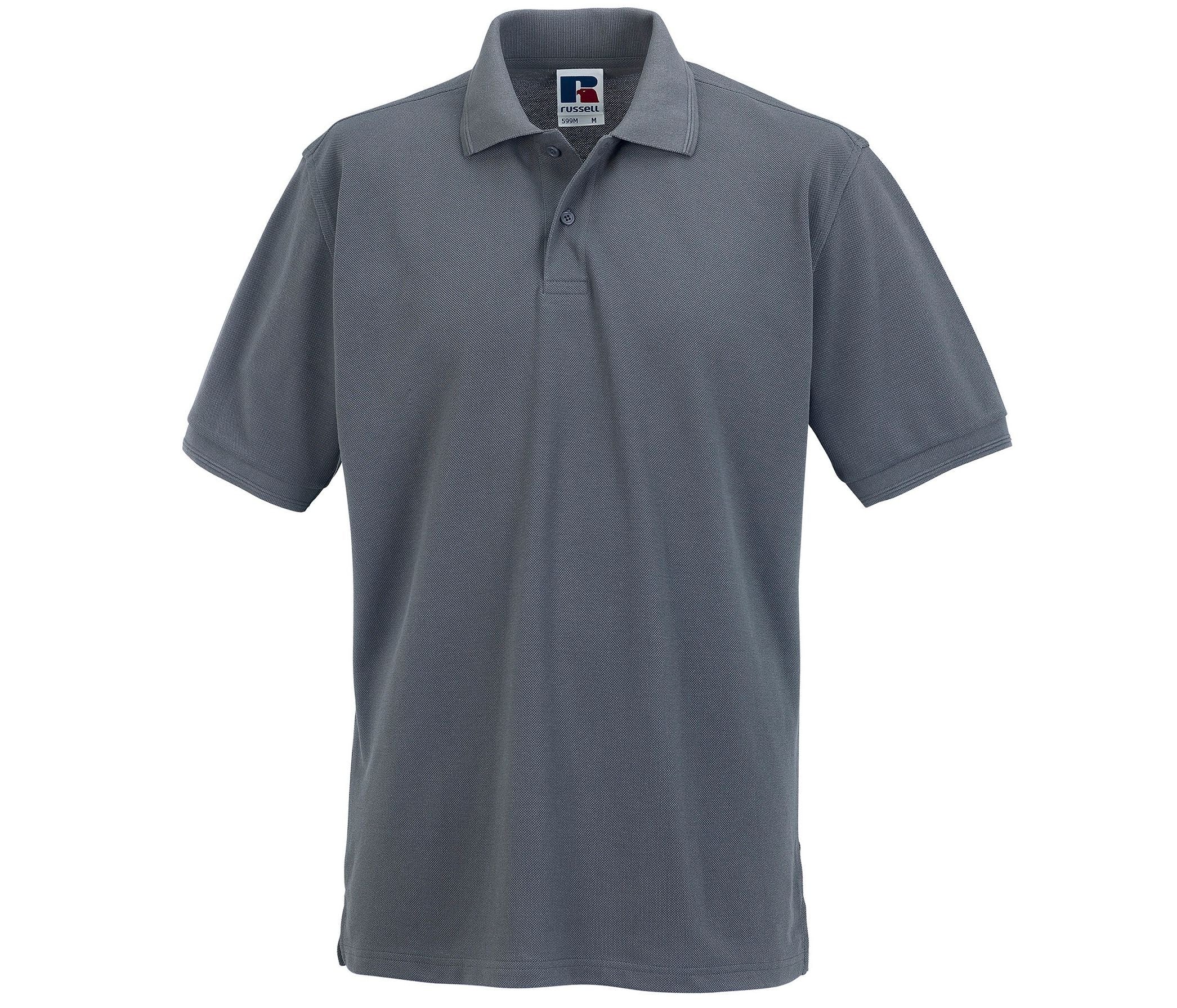 Polo Polycoton Résistant - Convoy Grey