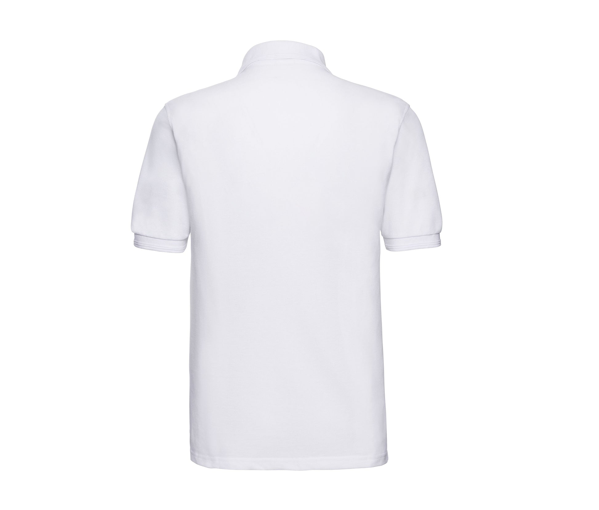 Polo Polycoton Résistant - White