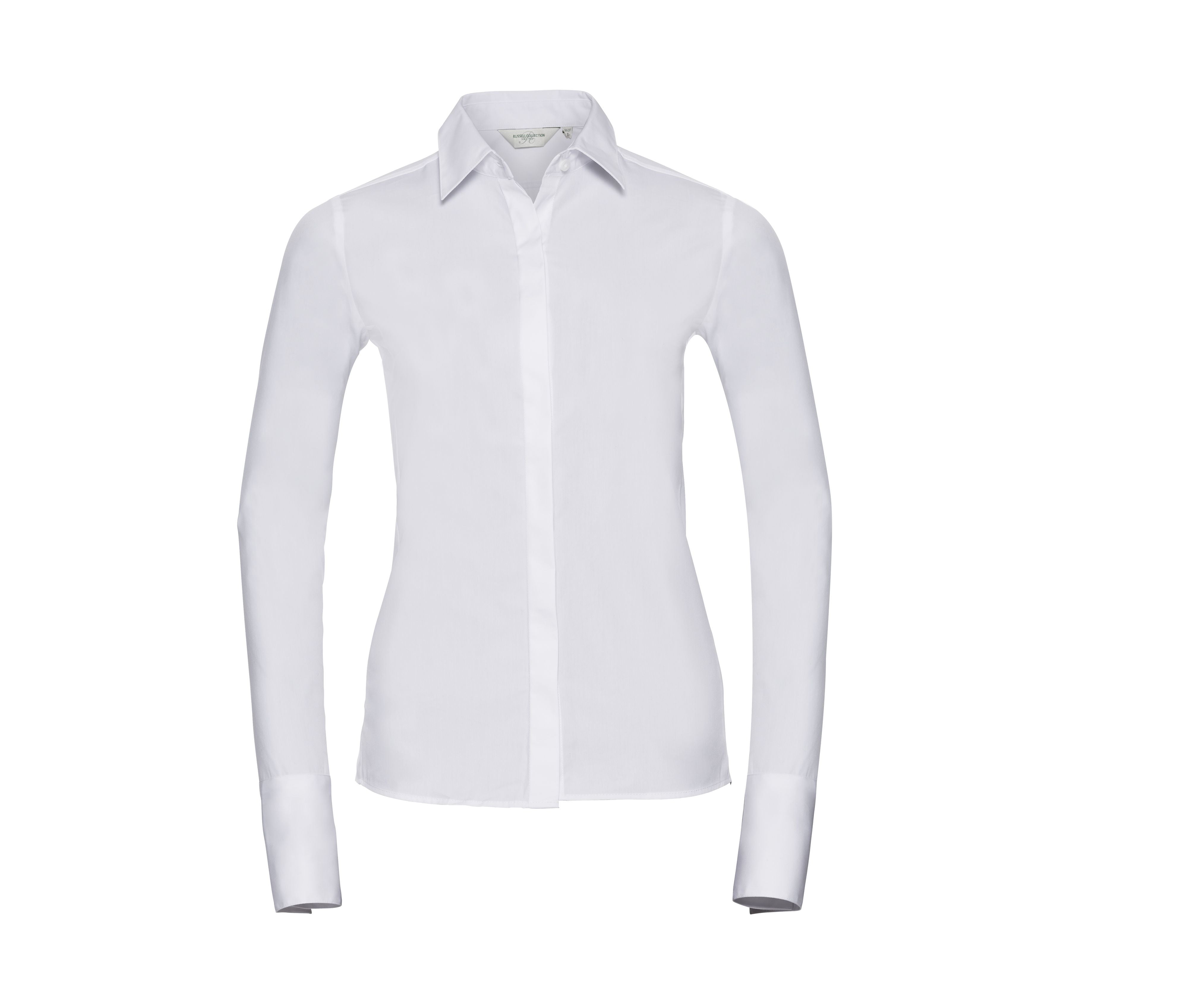 Chemise Femme Ajustée - White