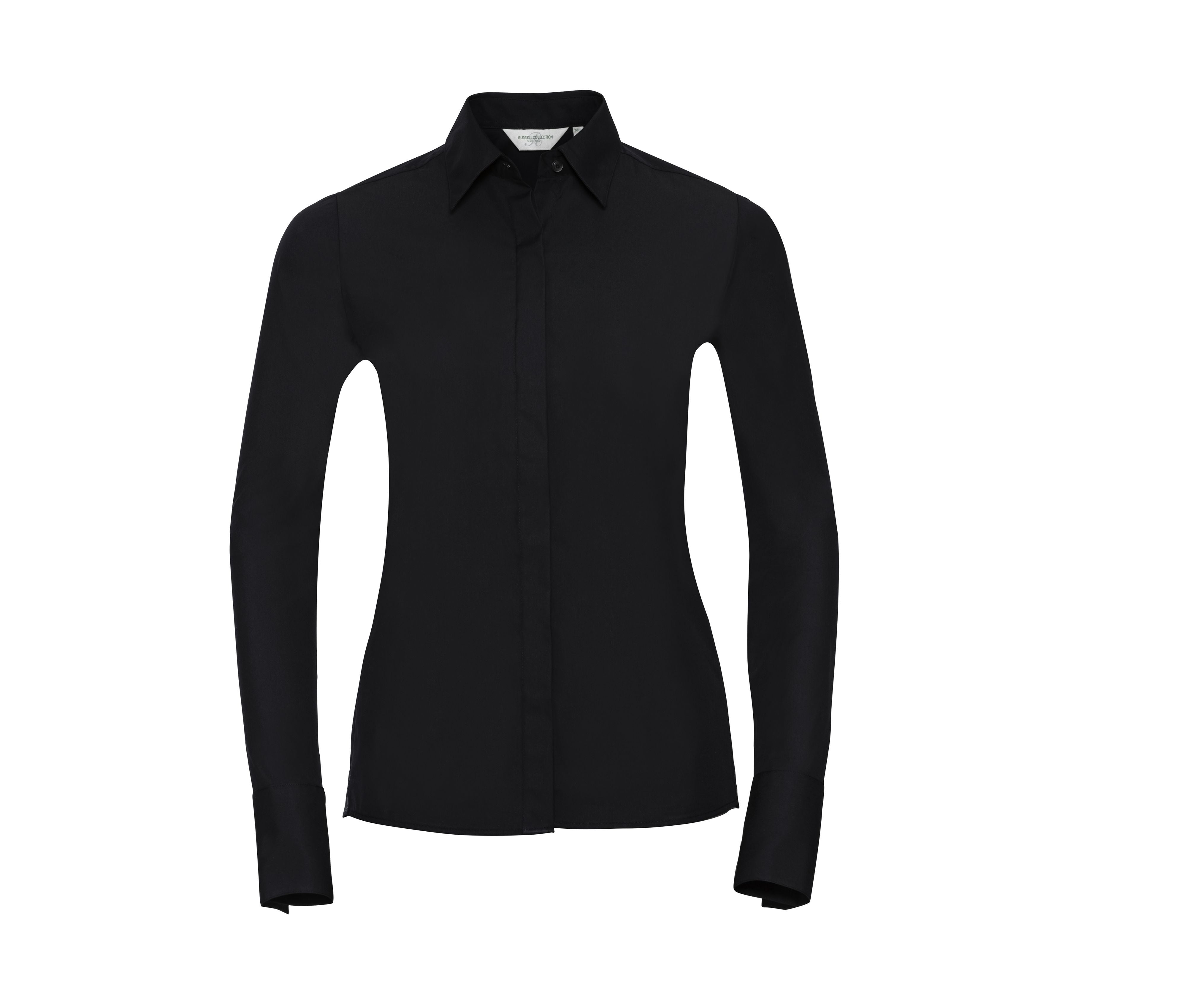 Chemise Femme Ajustée - Black