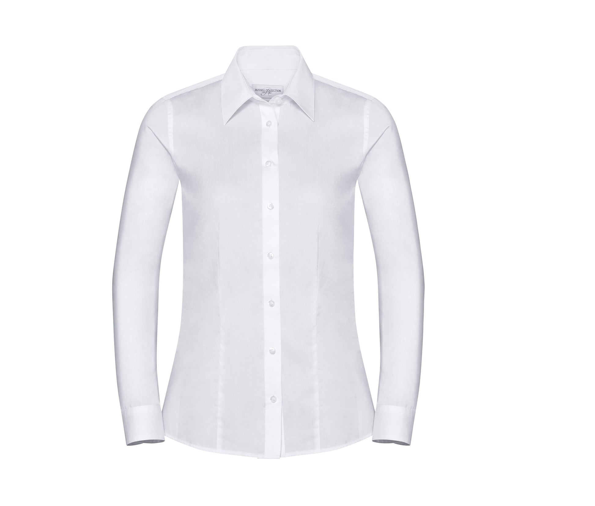 Chemise Femme à Chevrons - White