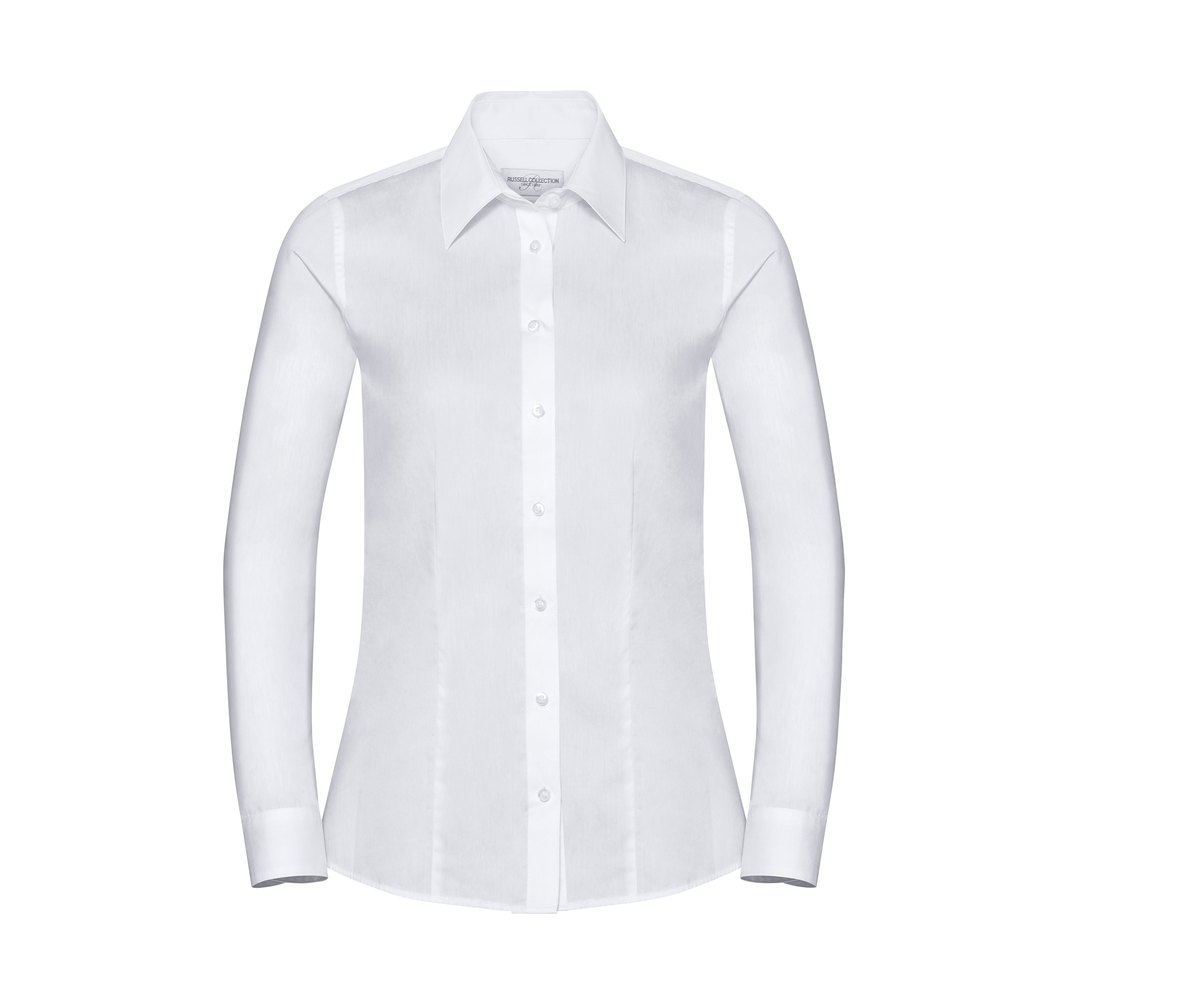 Chemise Femme à Chevrons - White