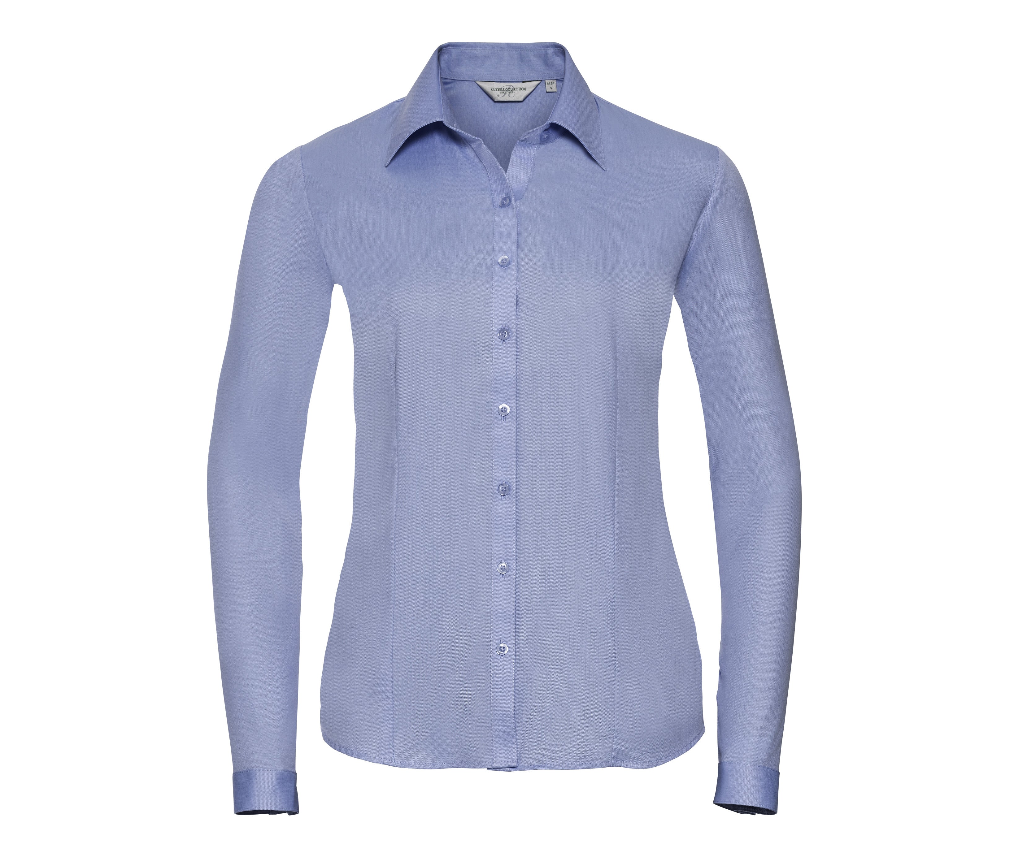 Chemise Femme à Chevrons - Light Blue