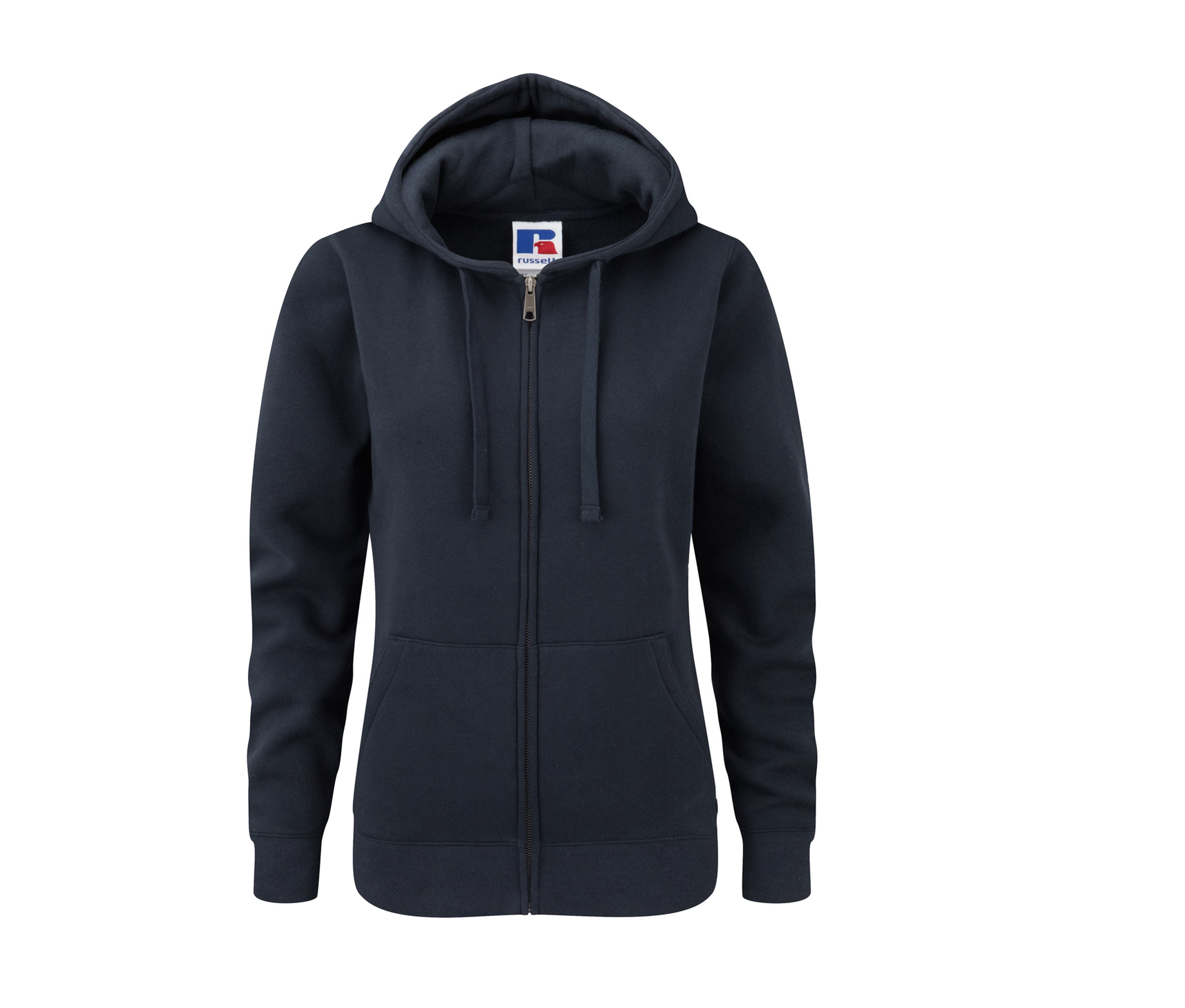 Sweat Zippé Femme Capuche - Navy