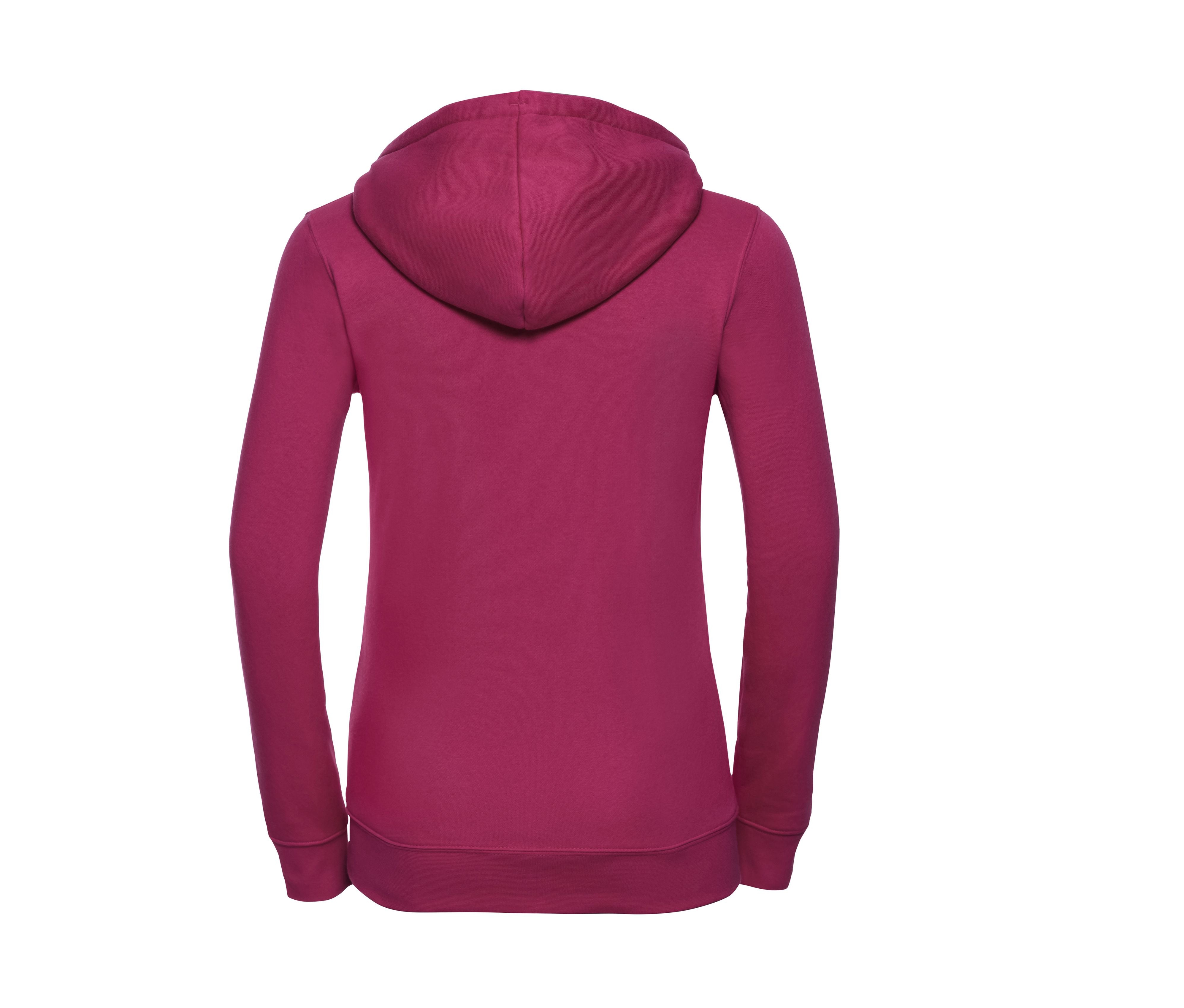 Sweat Zippé Femme Capuche - Fuchsia