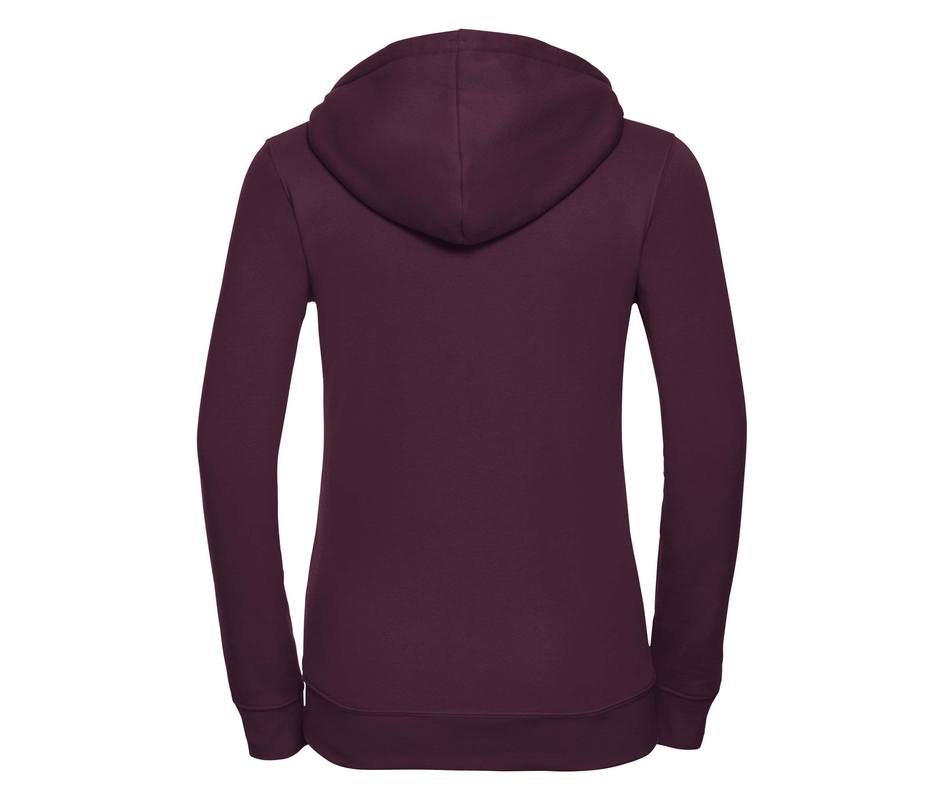 Sweat Zippé Femme Capuche - Burgundy