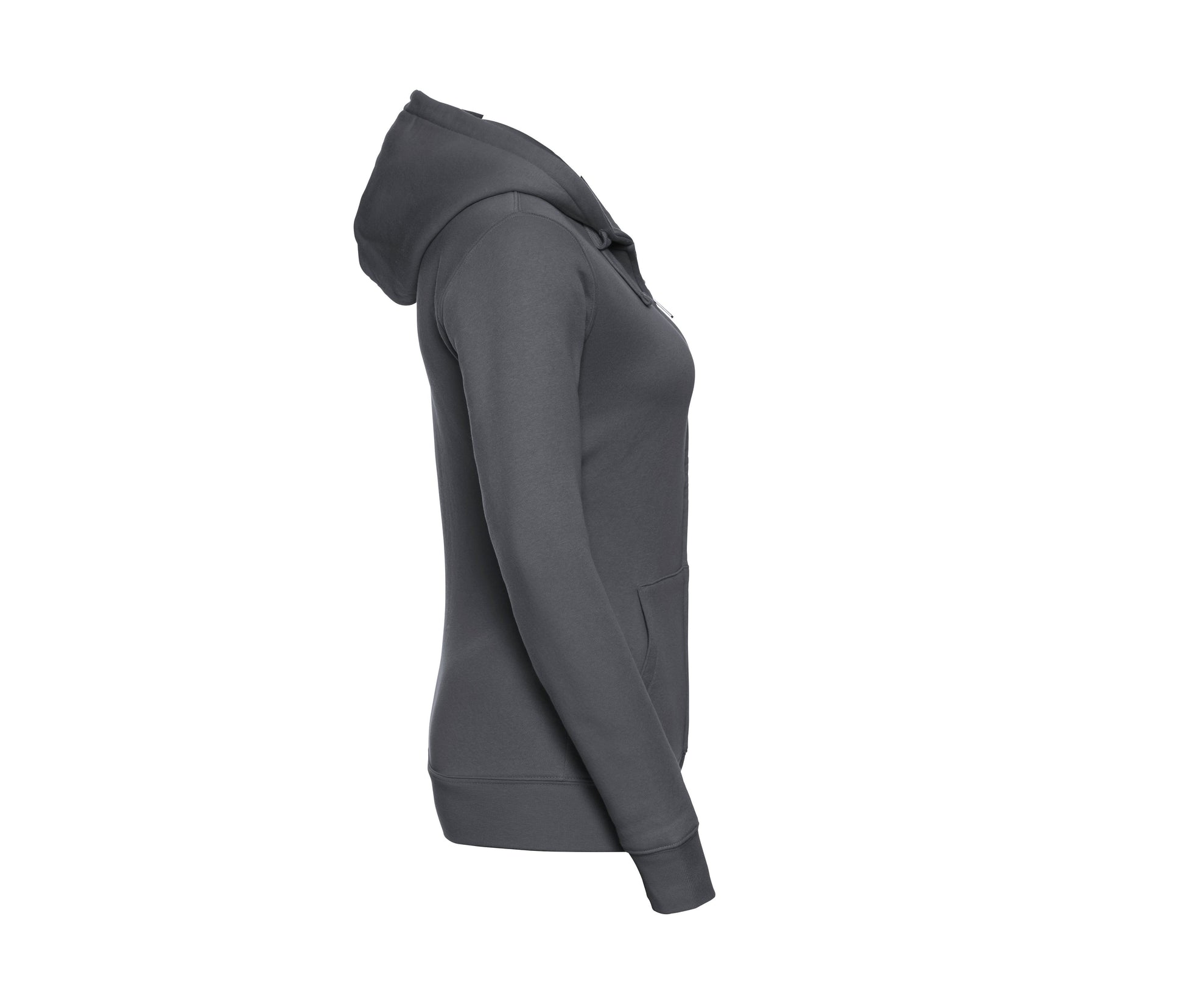 Sweat Zippé Femme Capuche - Convoy Grey