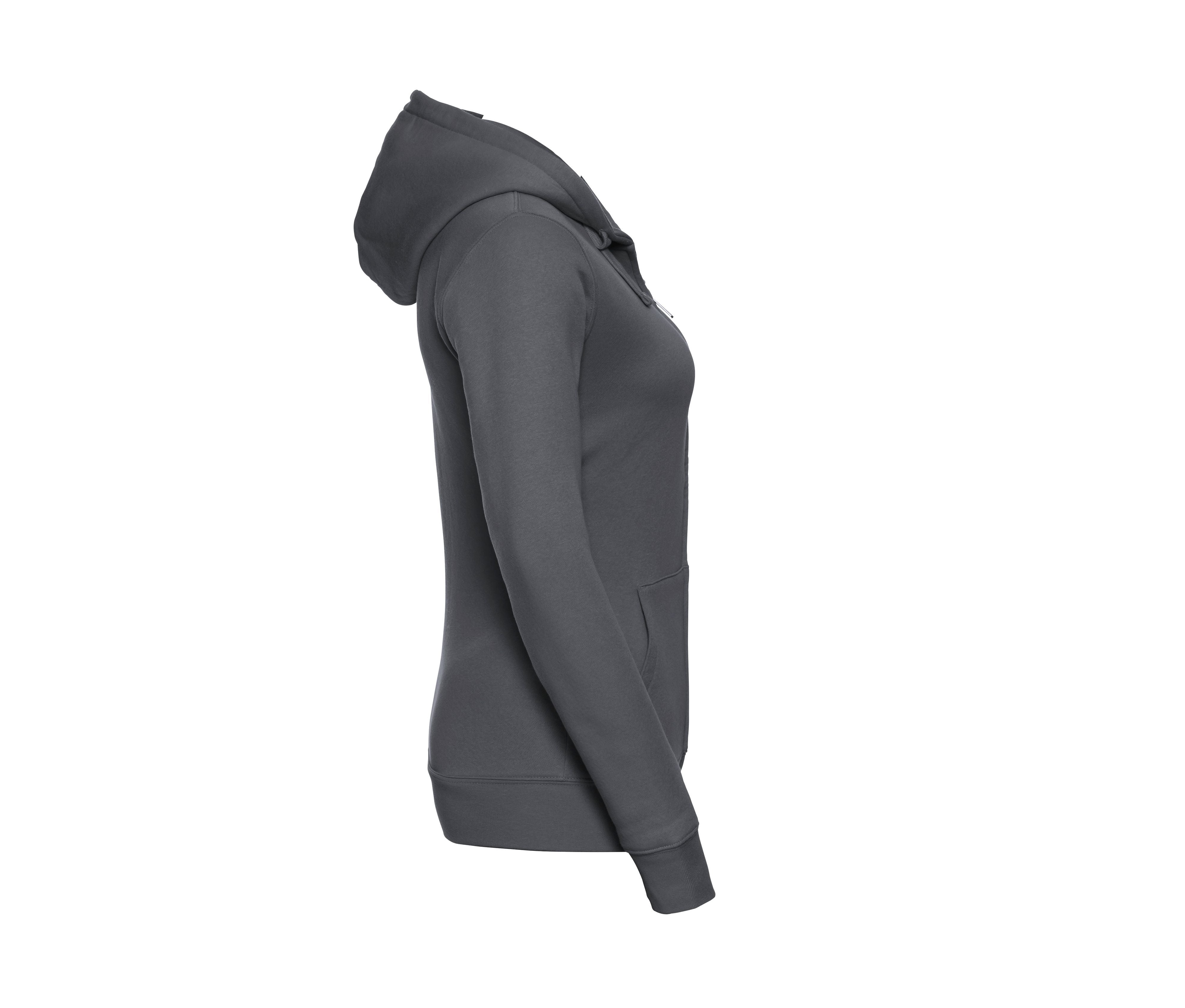 Sweat Zippé Femme Capuche - Convoy Grey