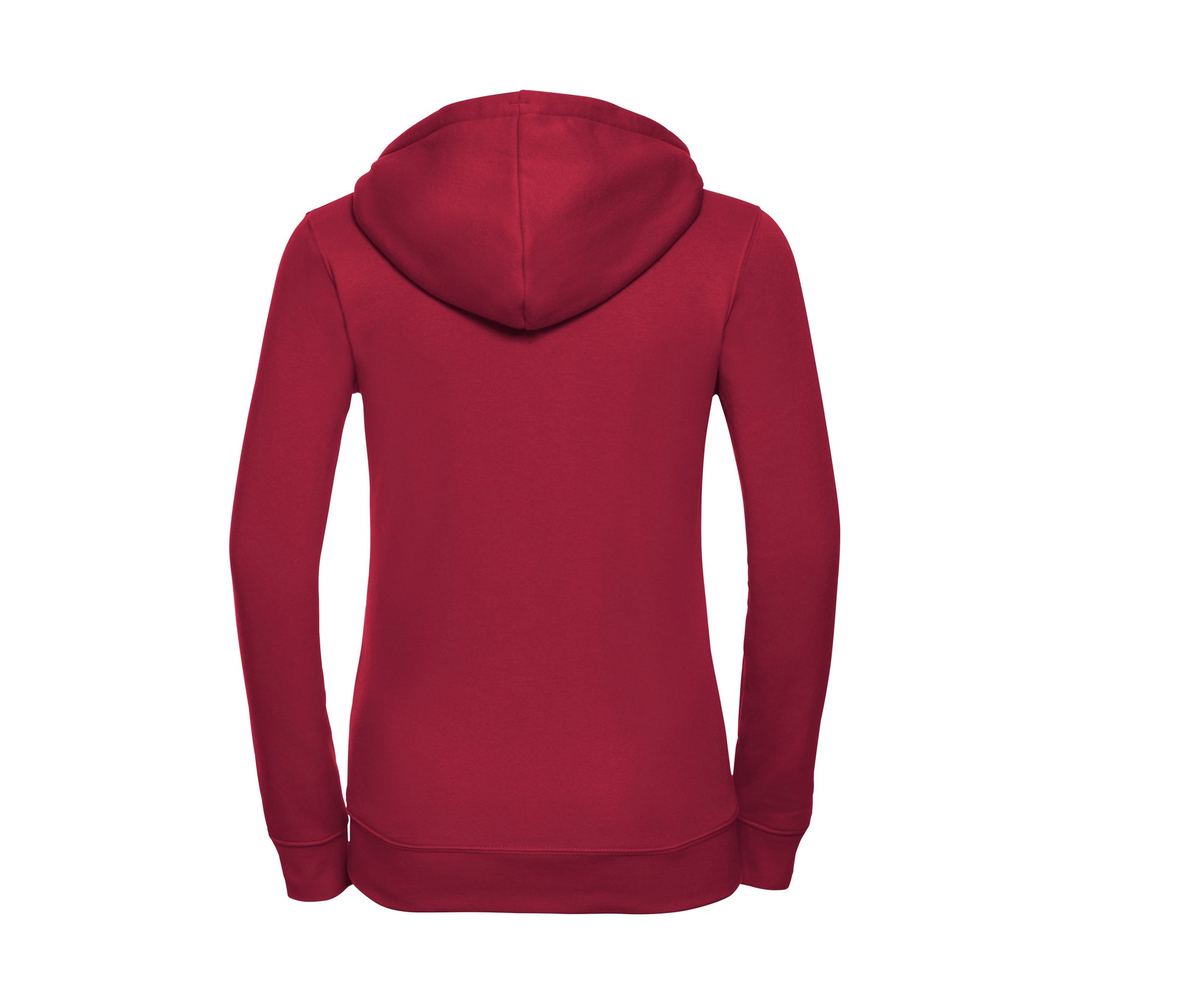 Sweat Zippé Femme Capuche - Classic Red