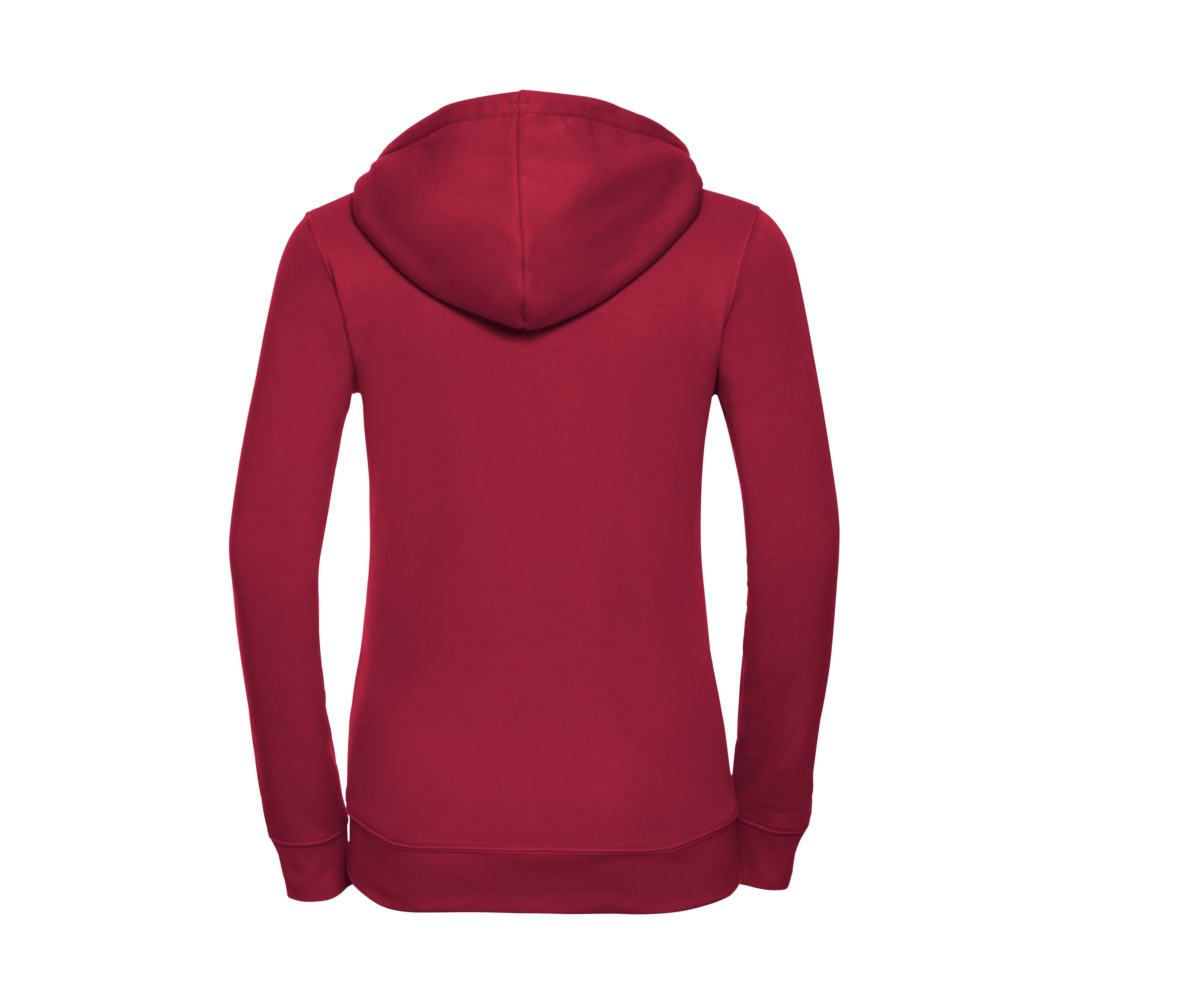 Sweat Zippé Femme Capuche - Classic Red