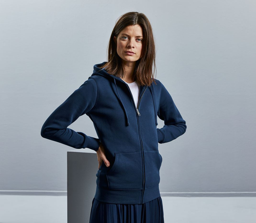 Sweat zippé femme capuche