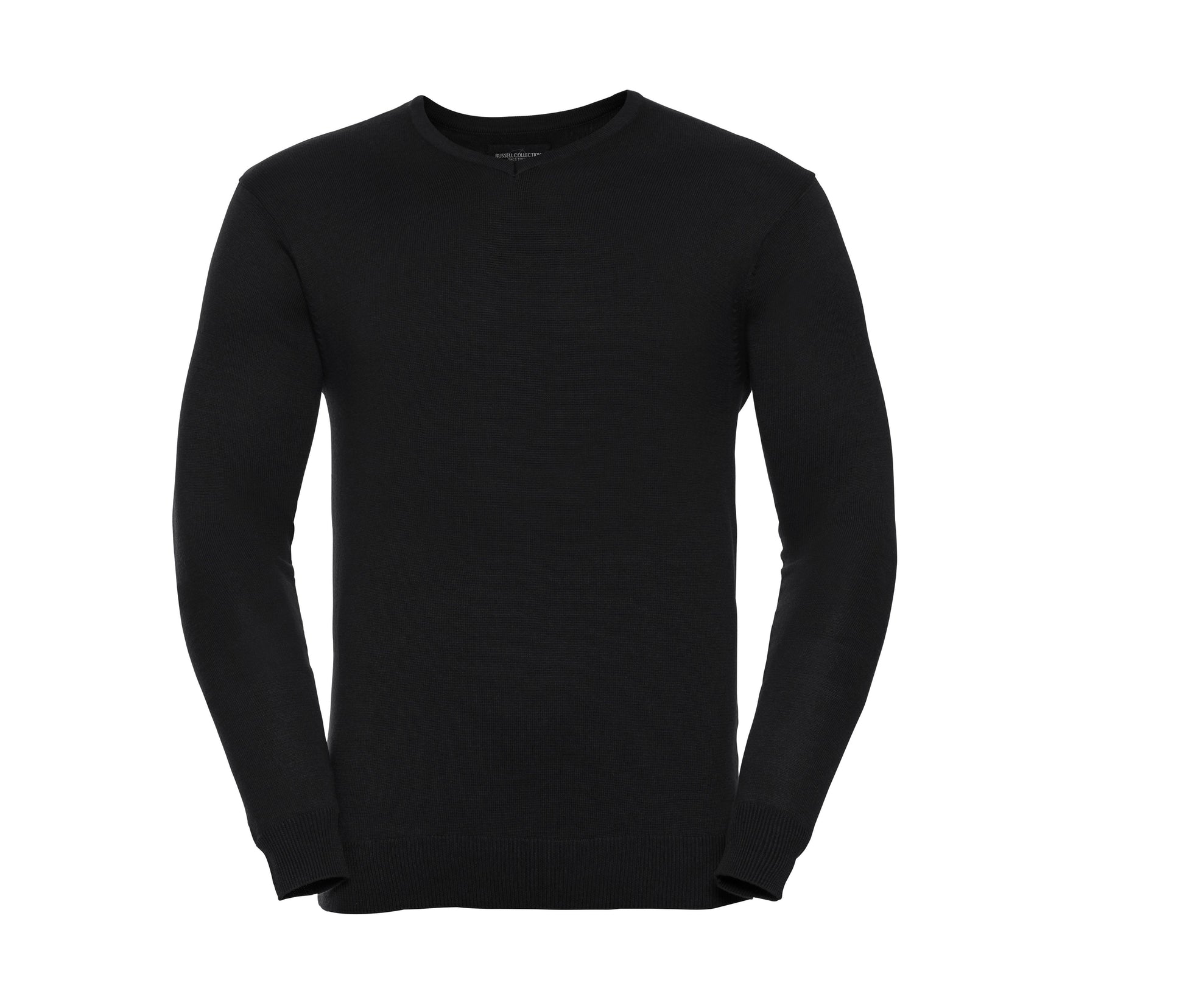 Pull Col V Homme - Black