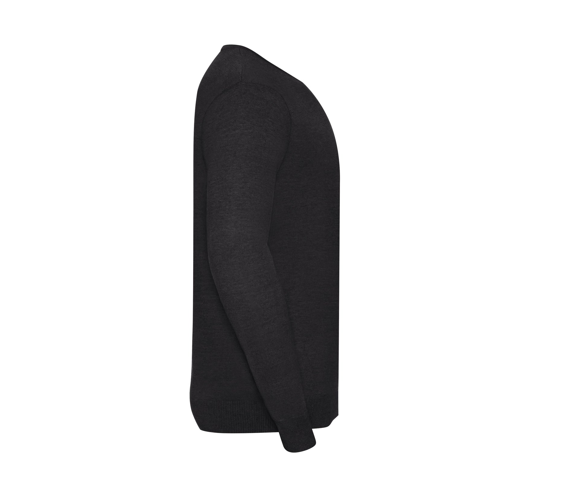 Pull Col V Homme - Charcoal Marl