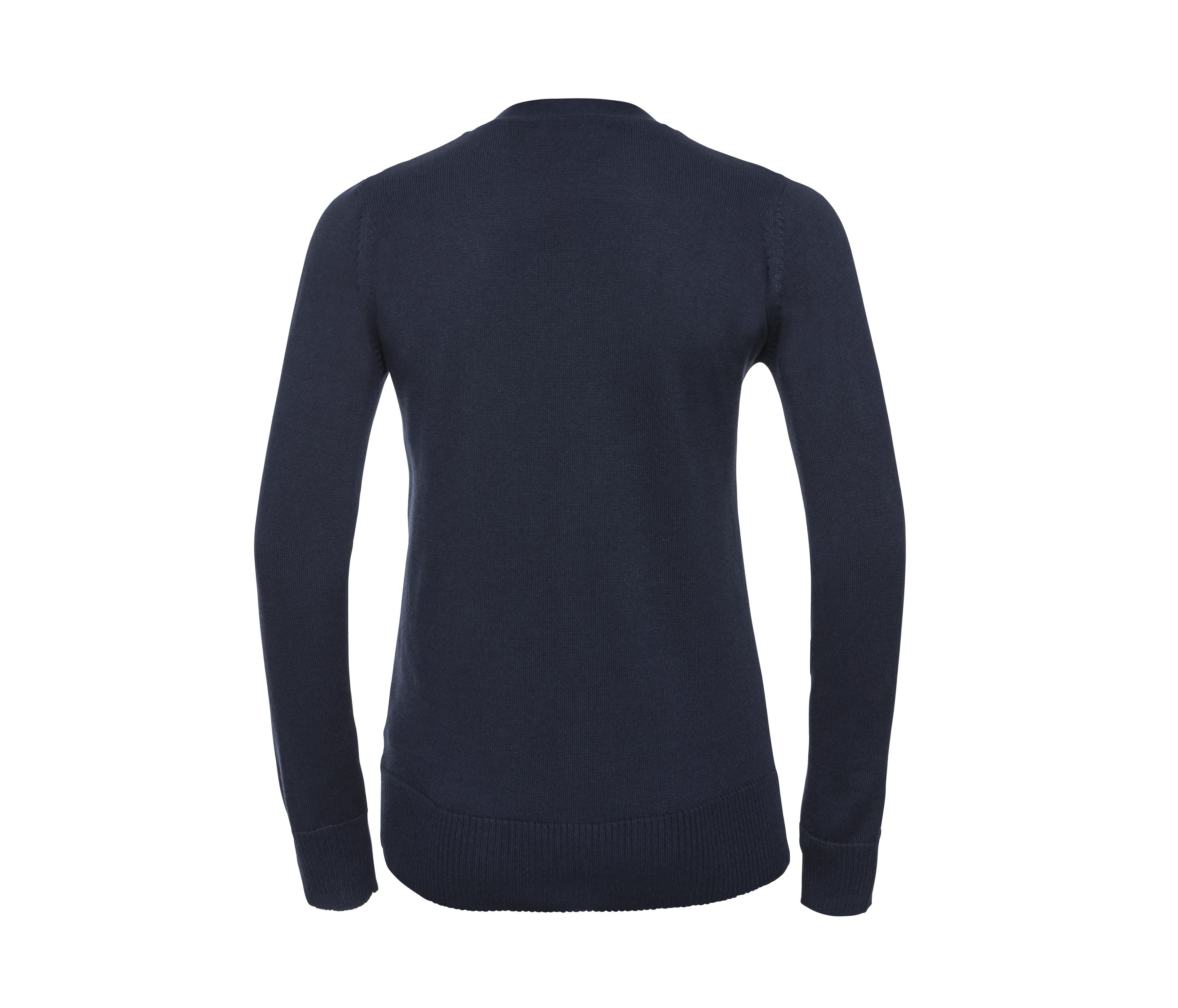 Cardigan Col V Femme - French Navy
