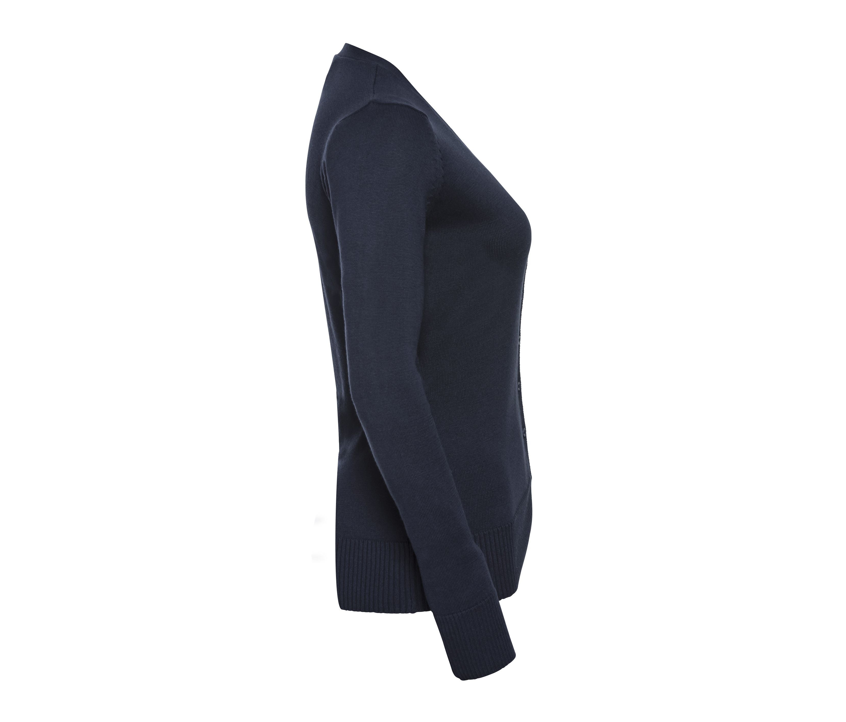 Cardigan Col V Femme - French Navy