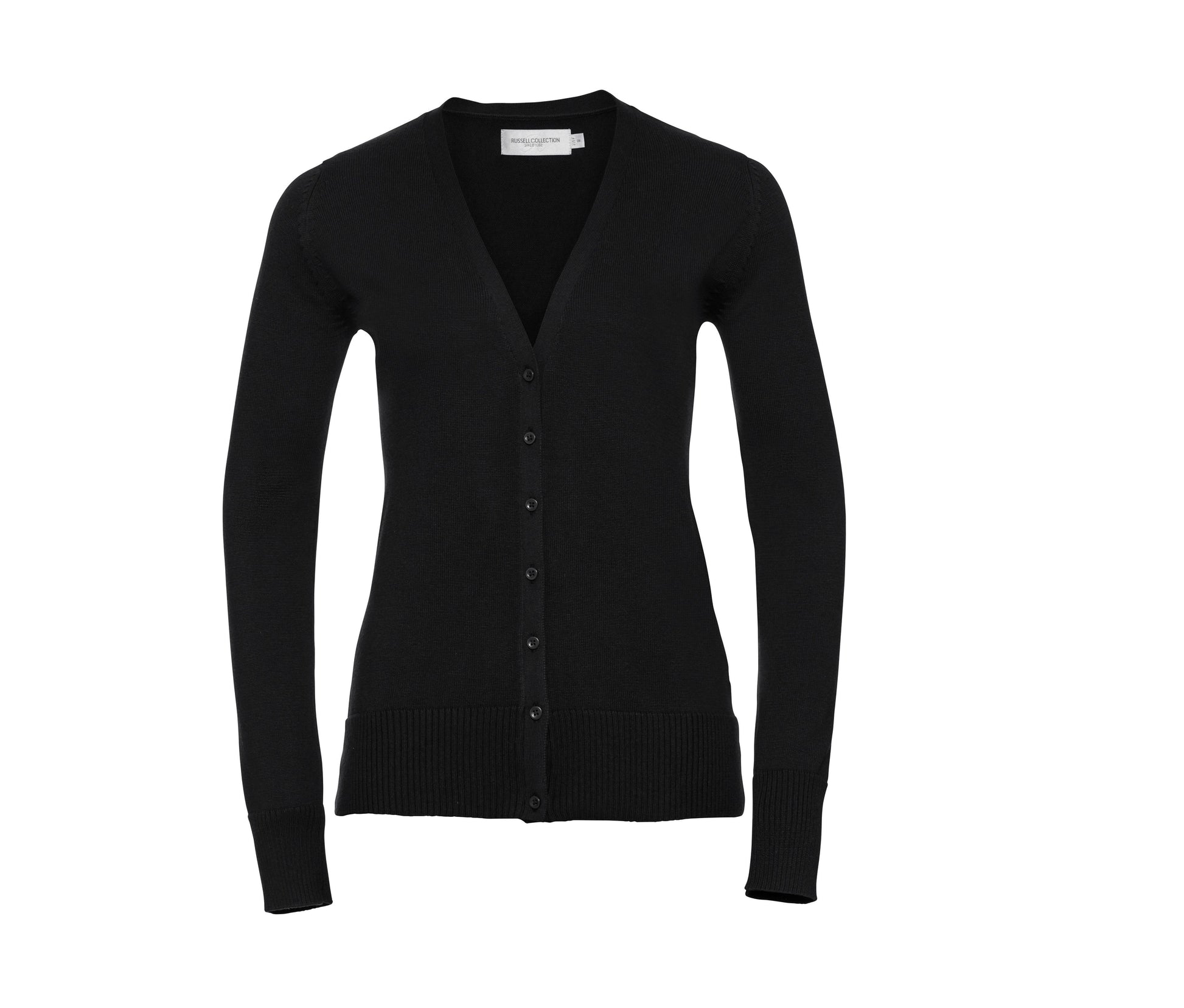 Cardigan Col V Femme - Black