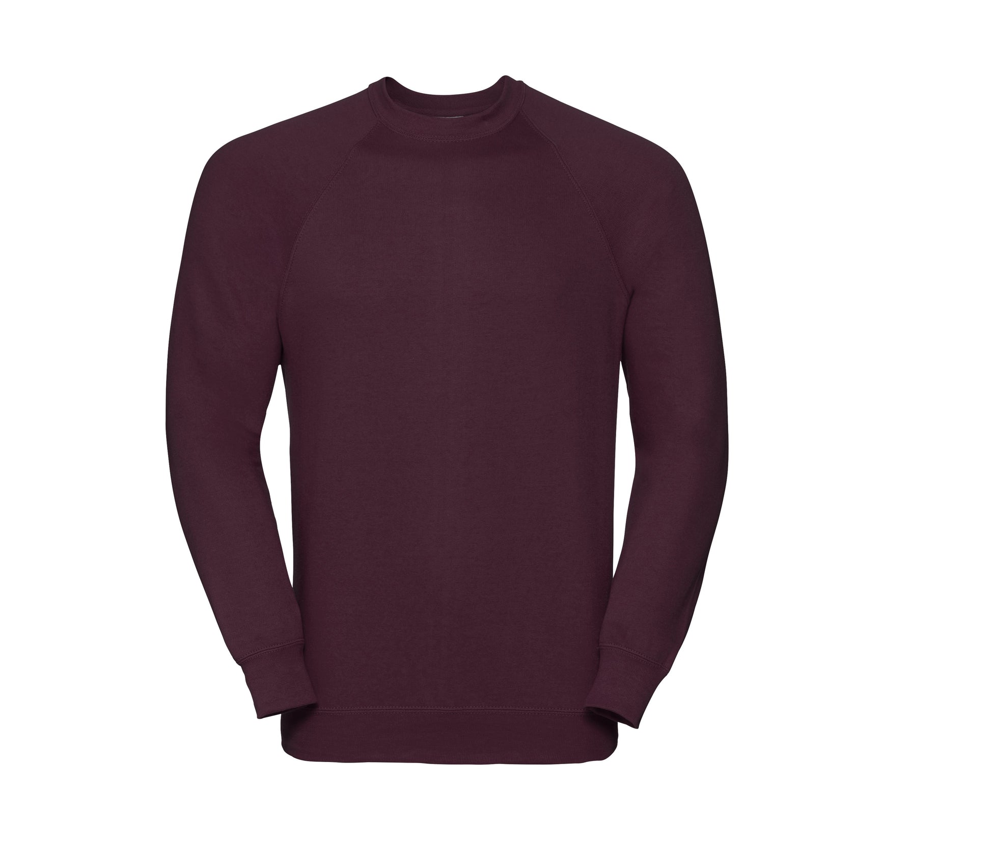 Sweat 50/50 Manches Raglan 300 - Burgundy