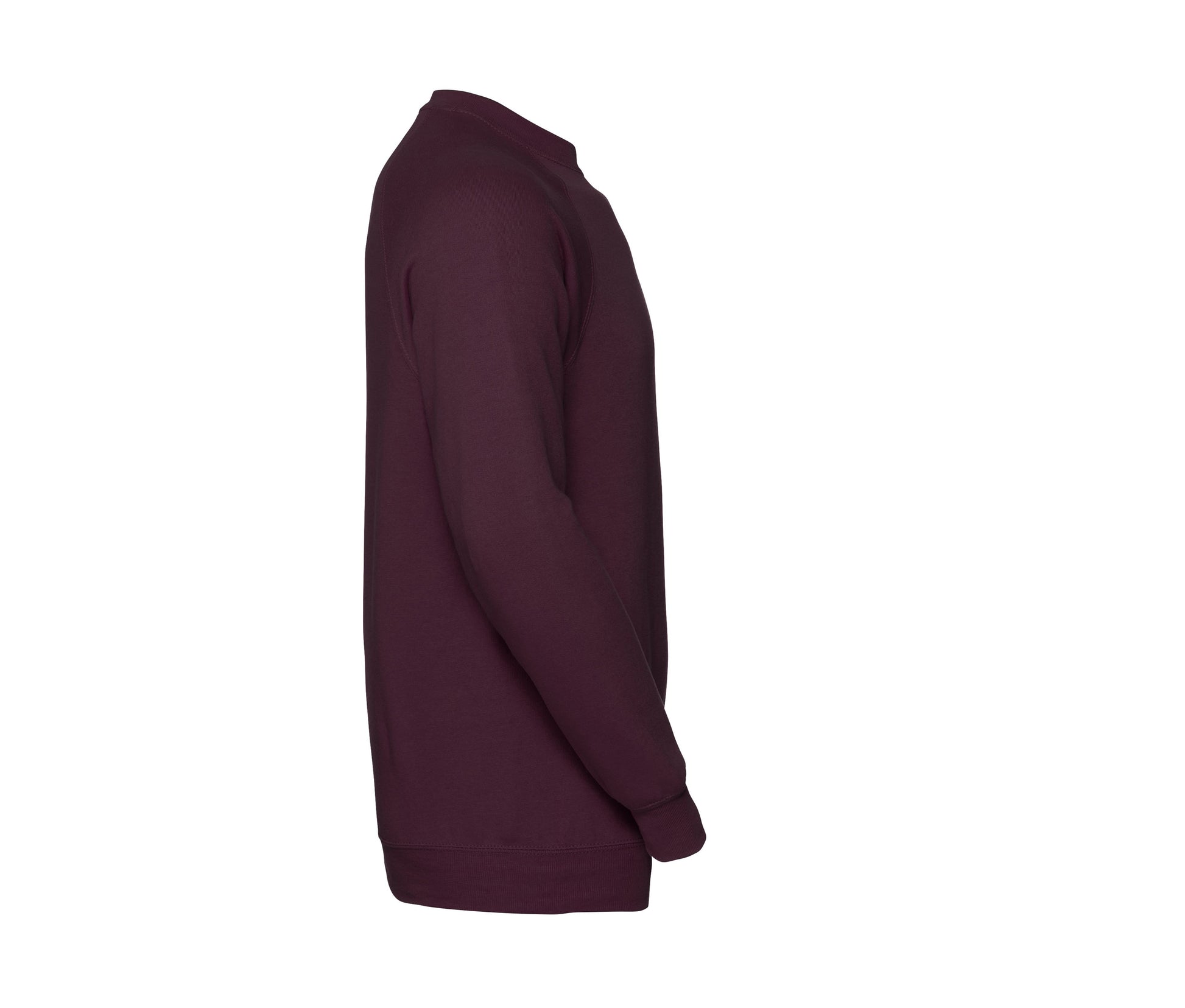 Sweat 50/50 Manches Raglan 300 - Burgundy
