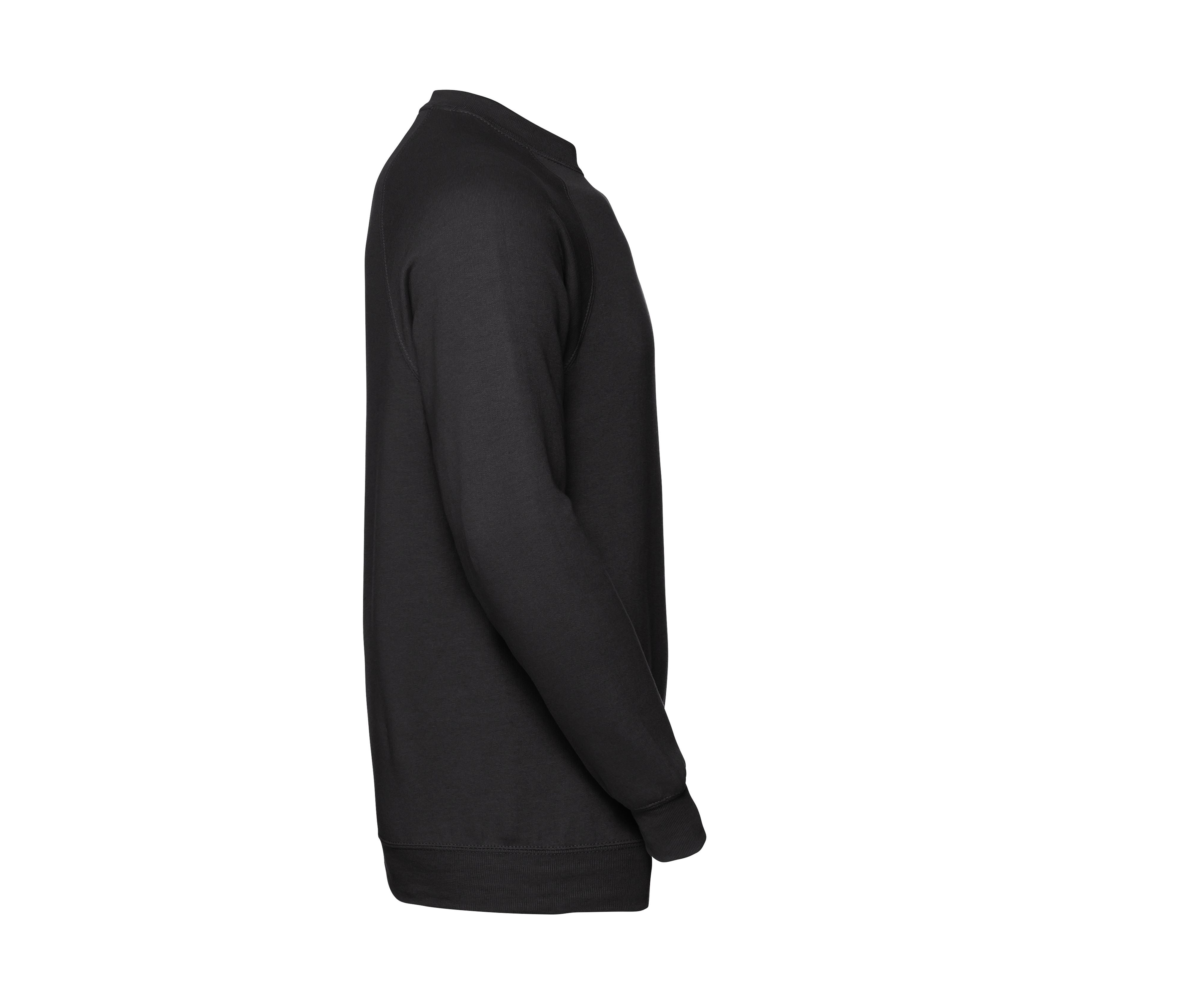 Sweat 50/50 Manches Raglan 300 - Black