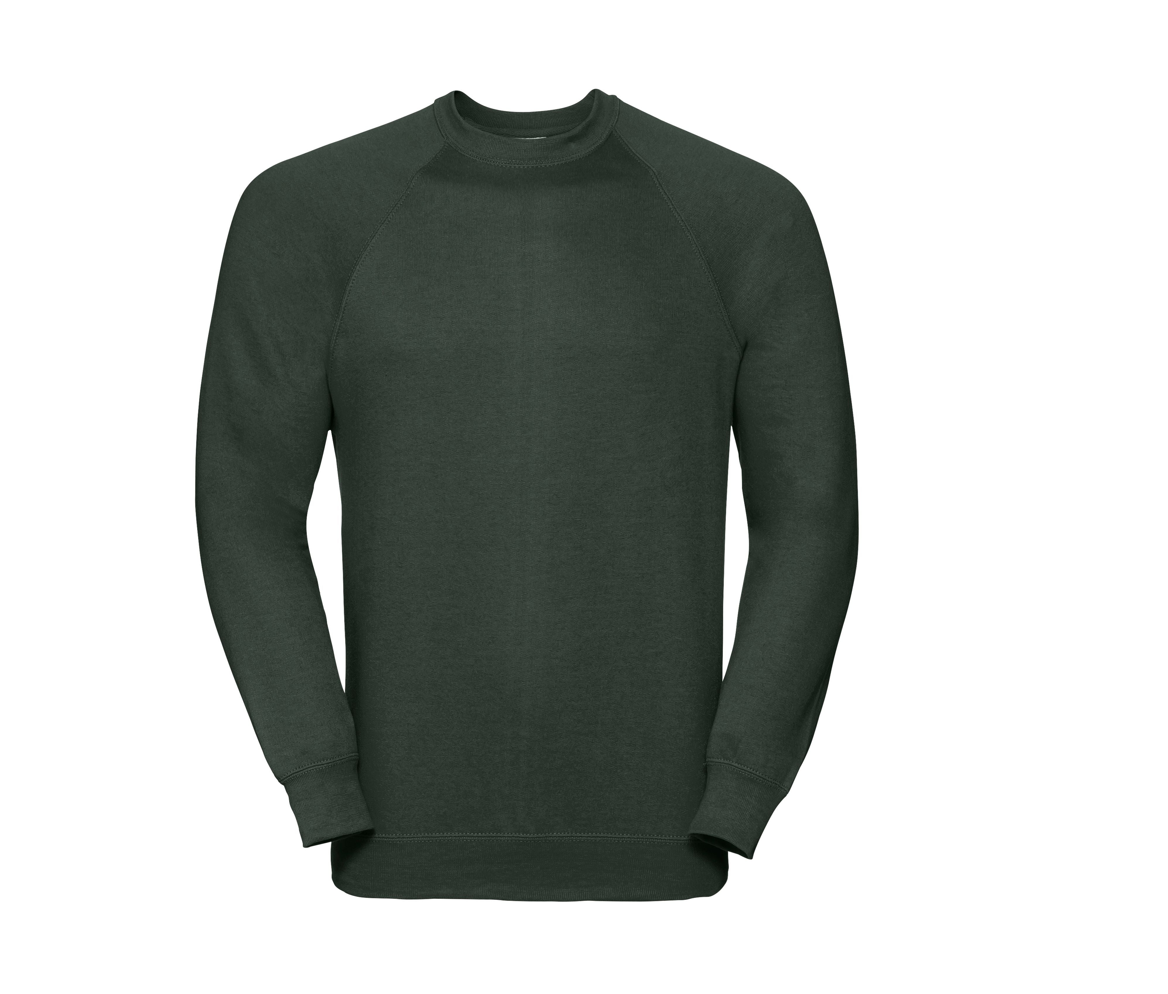Sweat 50/50 Manches Raglan 300 - Bottle Green