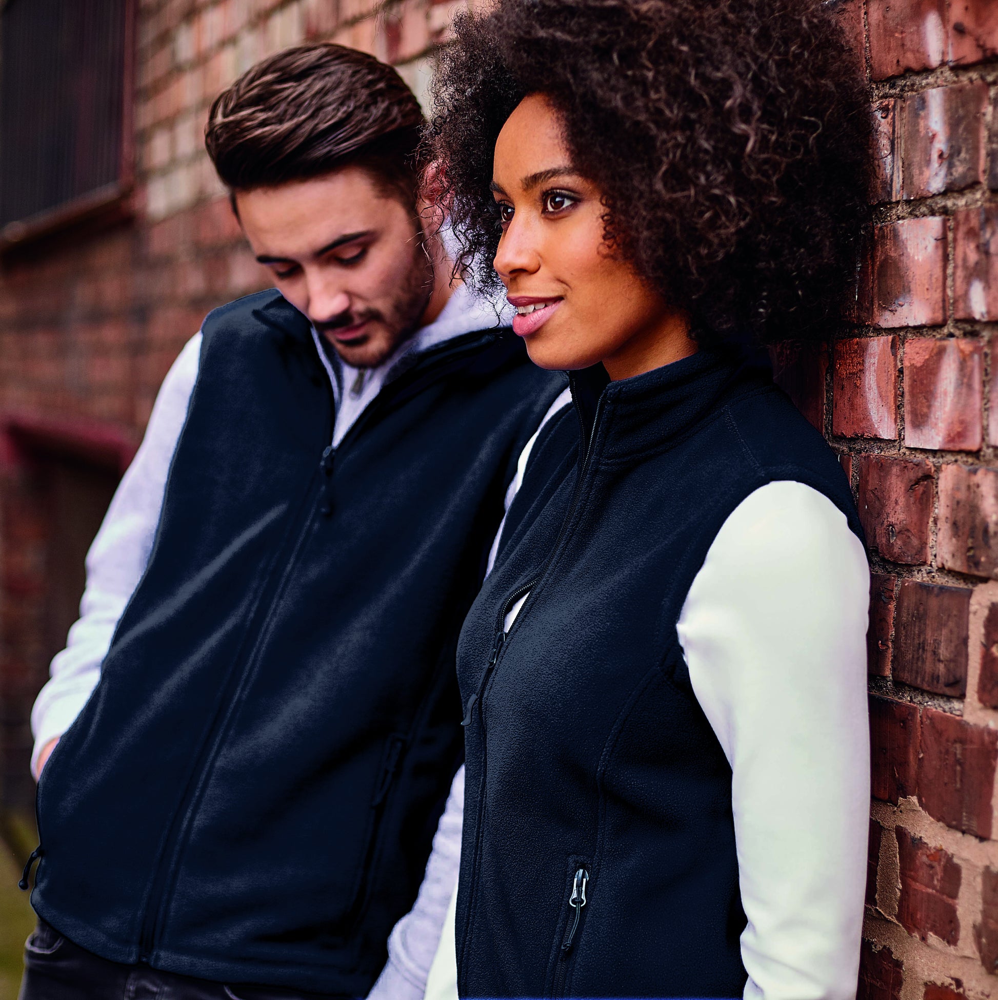Bodywarmer polaire homme