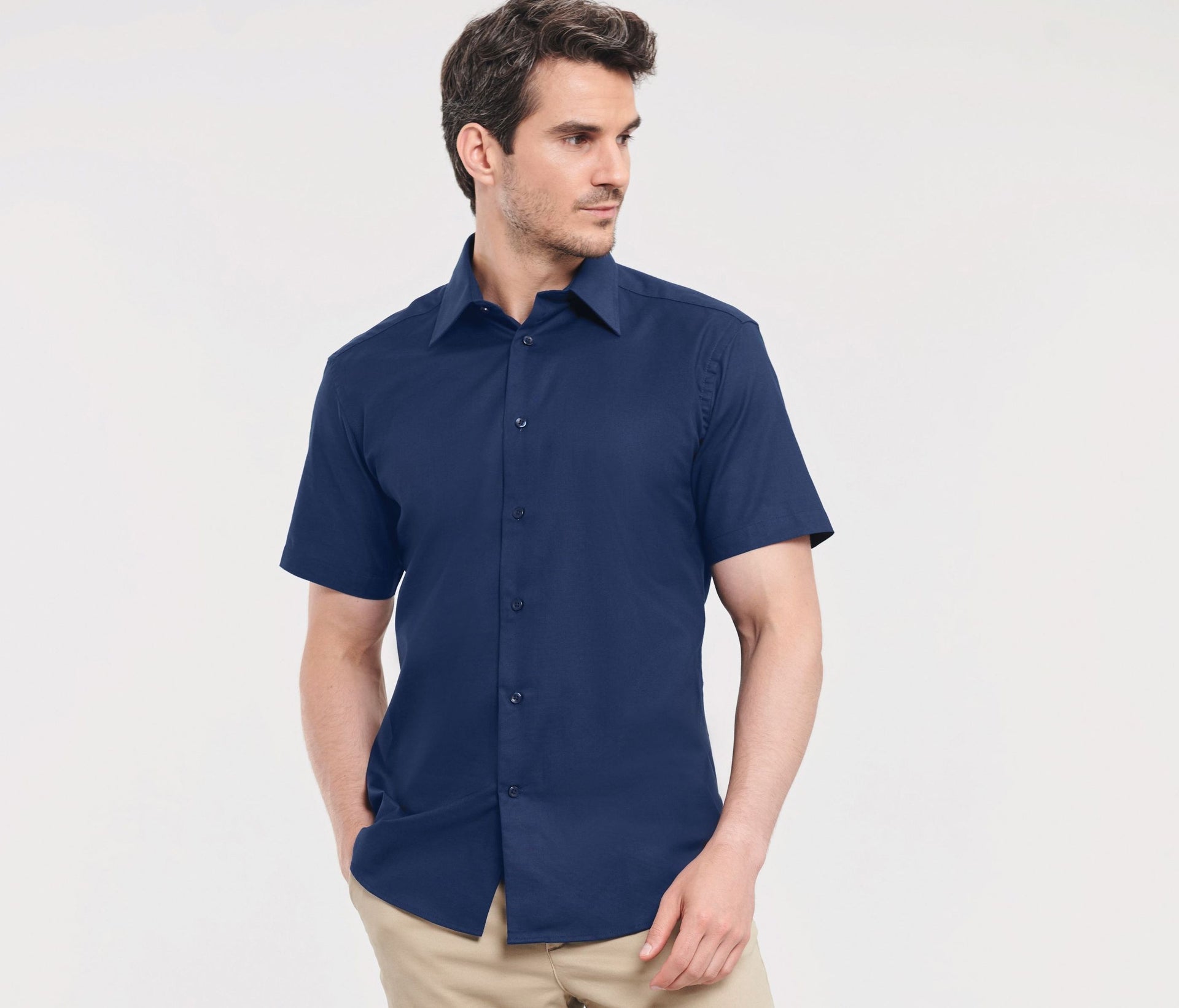 Chemisette homme oxford