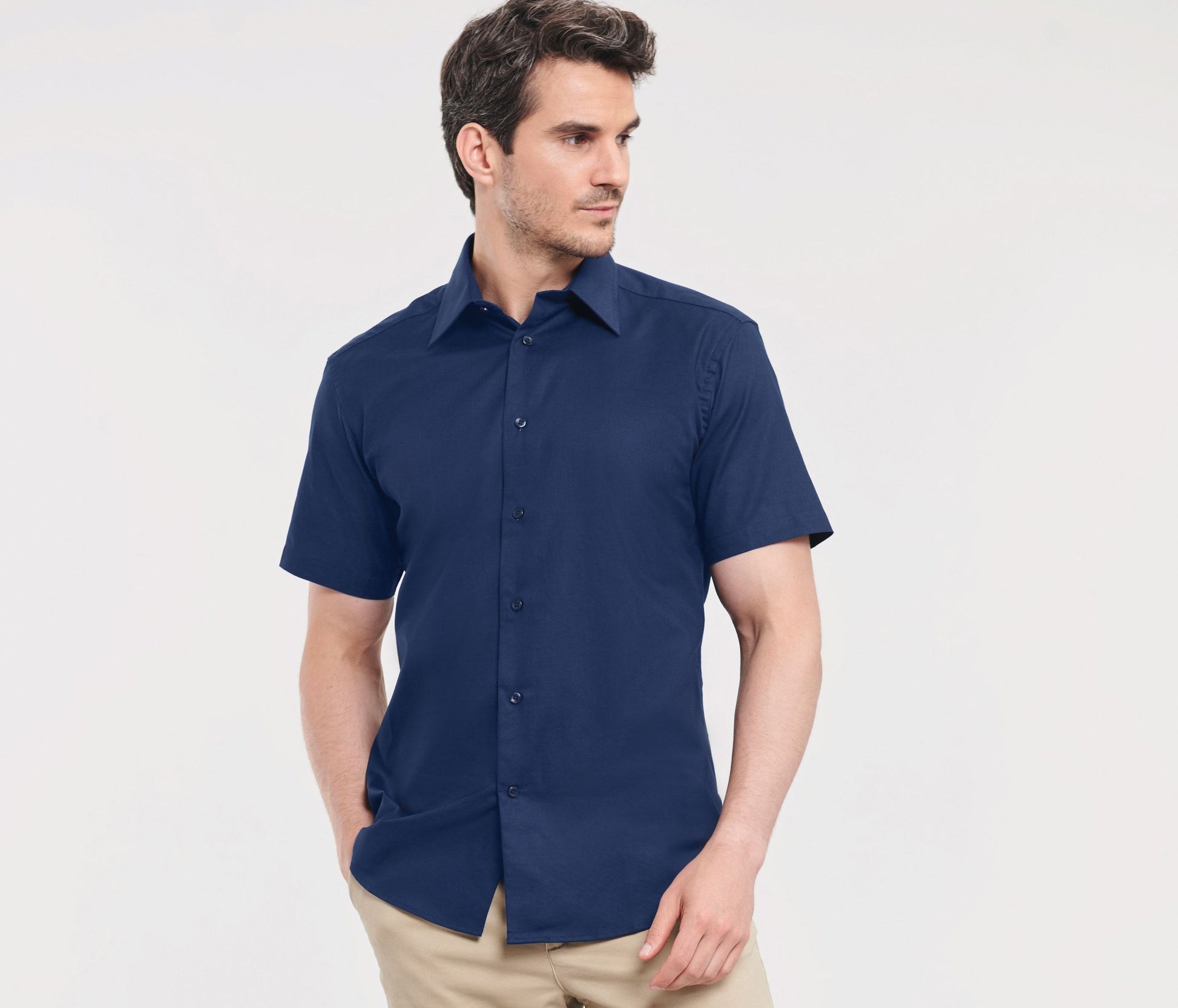 Chemisette homme oxford