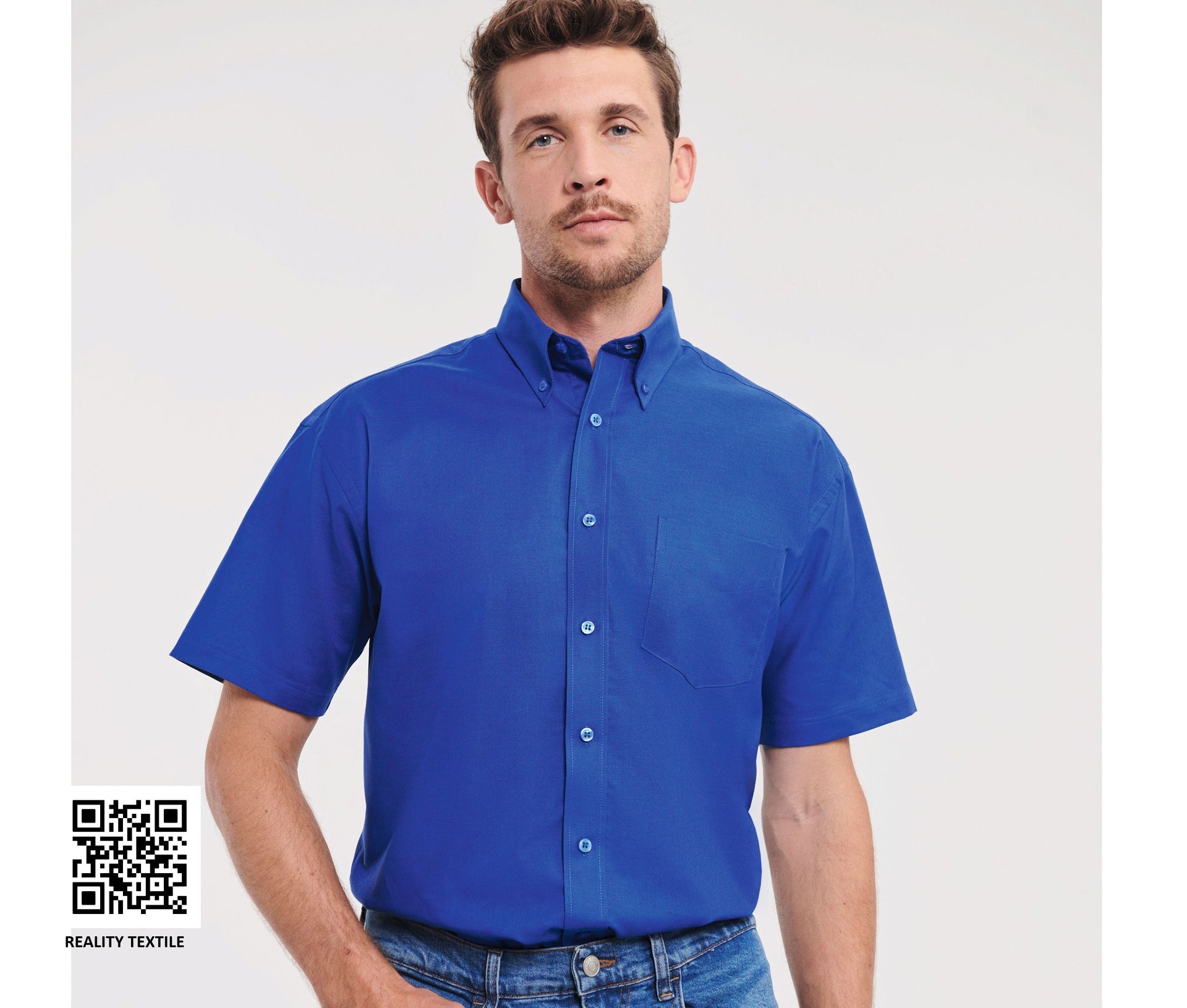 Chemisette homme oxford