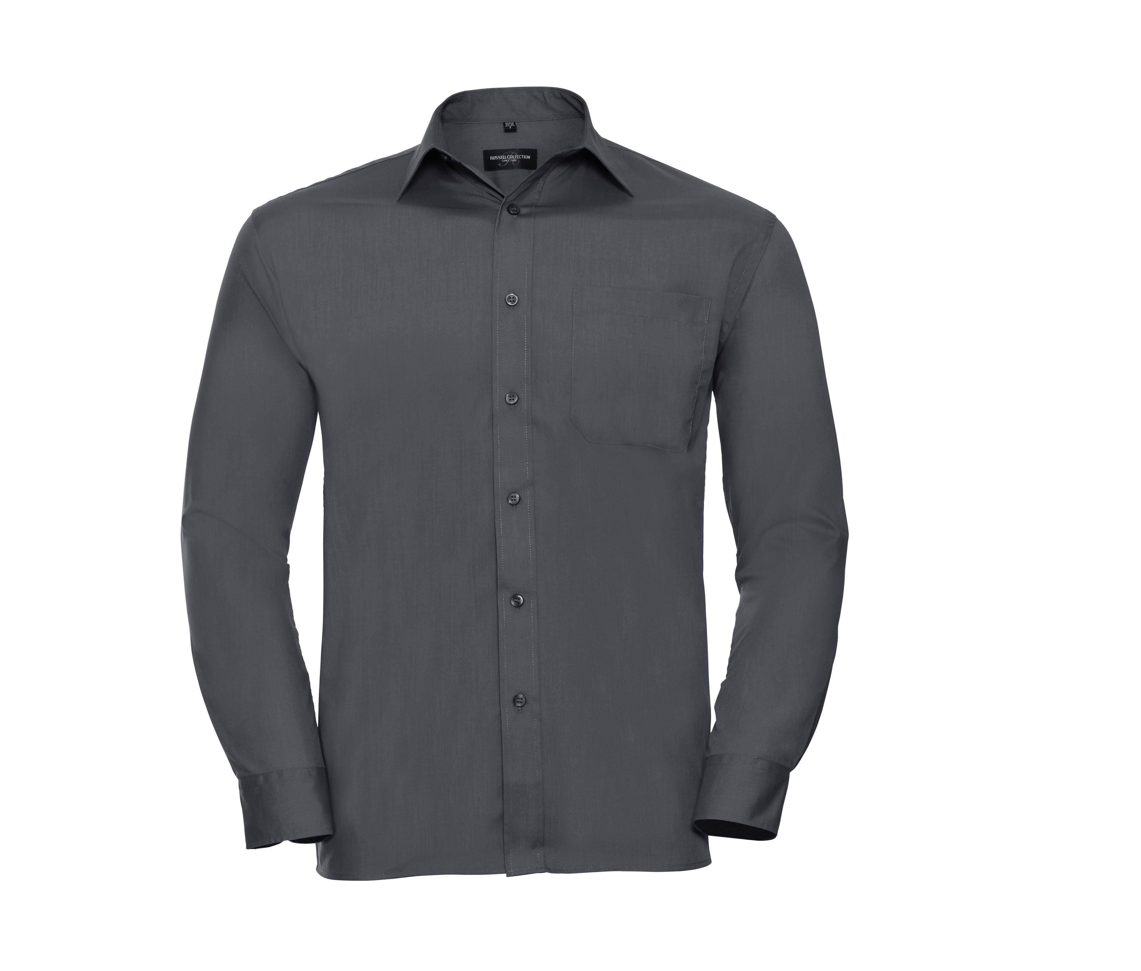 Chemise Homme Polycoton - Convoy Grey