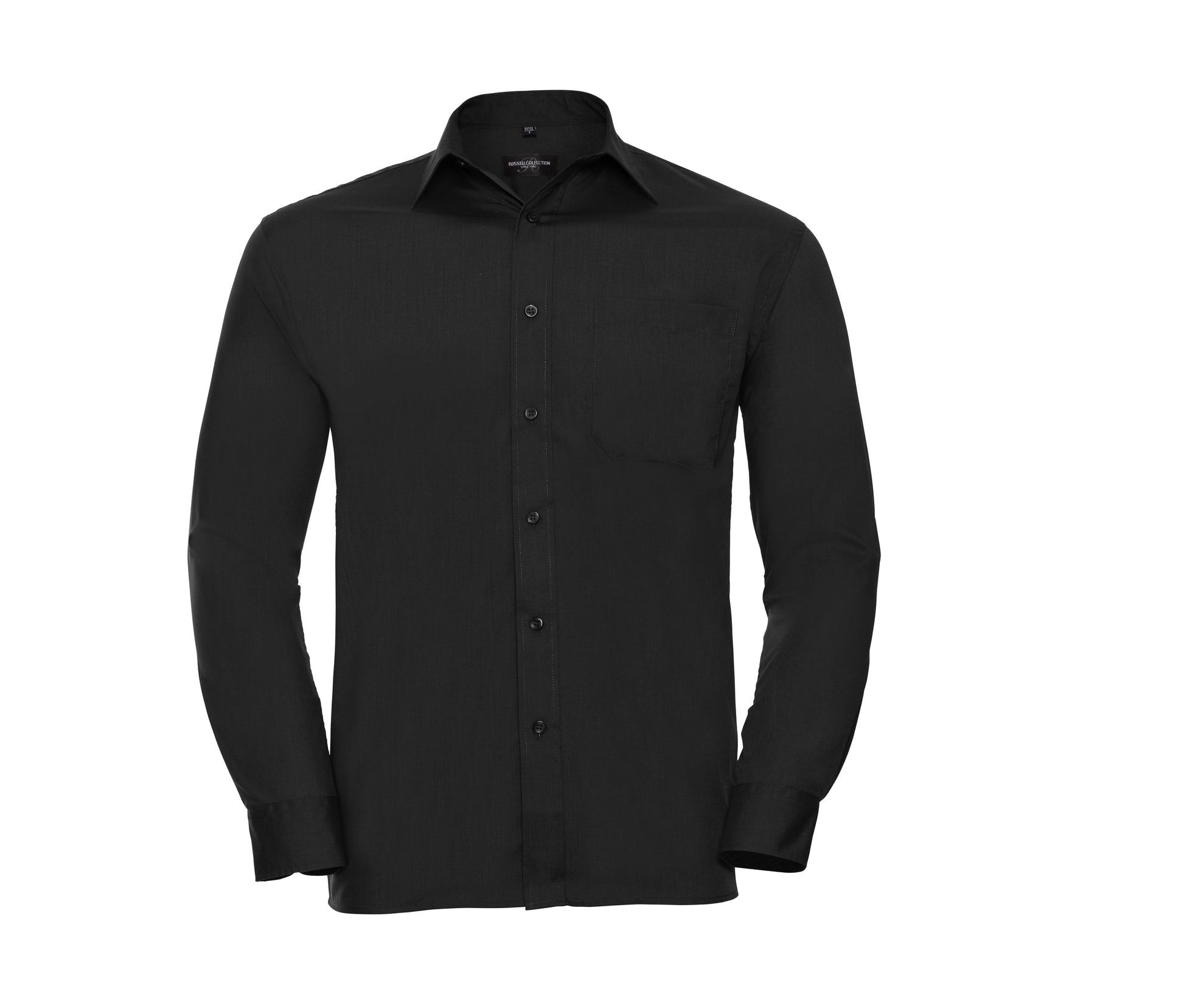 Chemise Homme Polycoton - Black