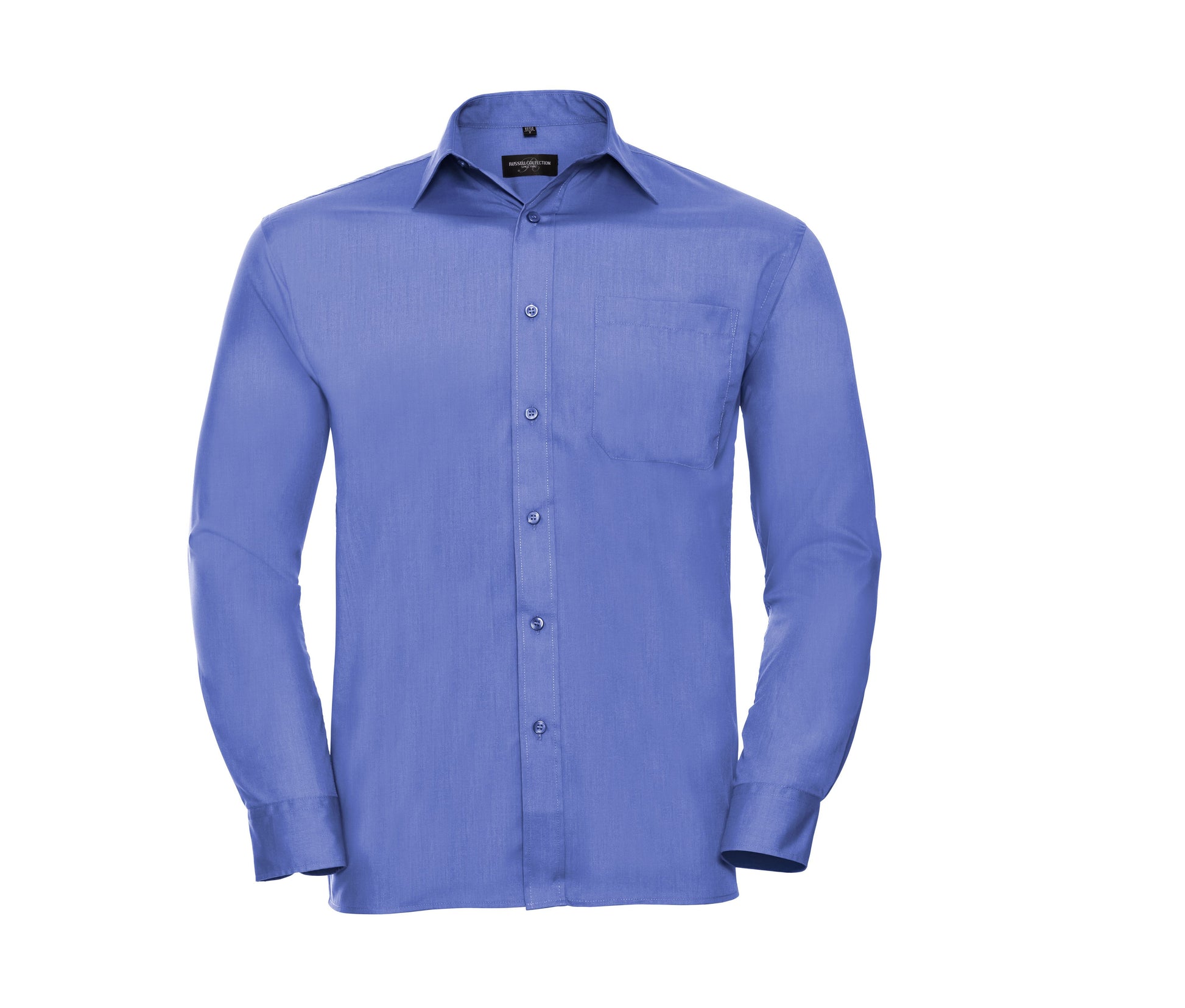 Chemise Homme Polycoton - Corporate Blue