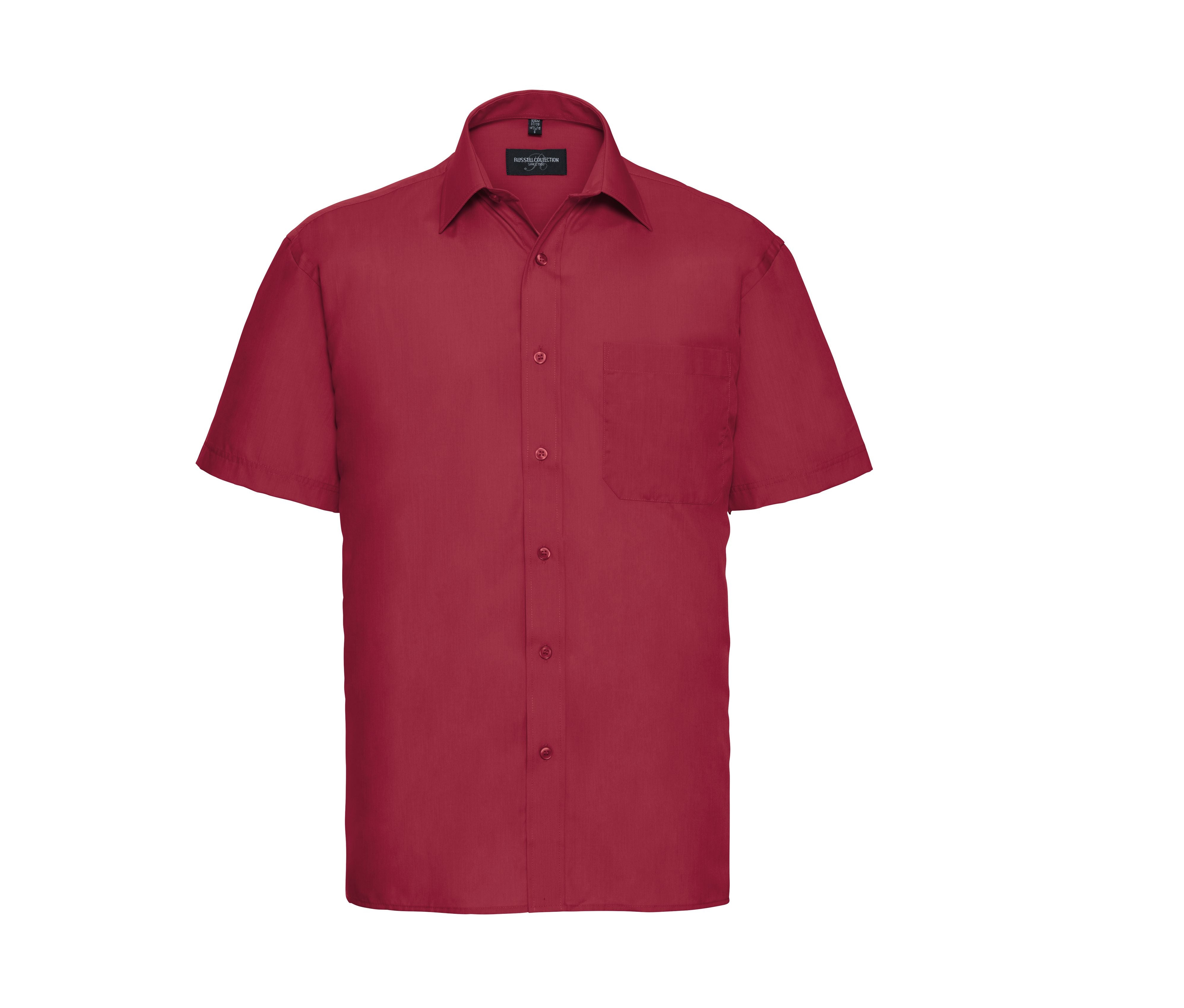 Chemisette Homme Polycoton - Classic Red