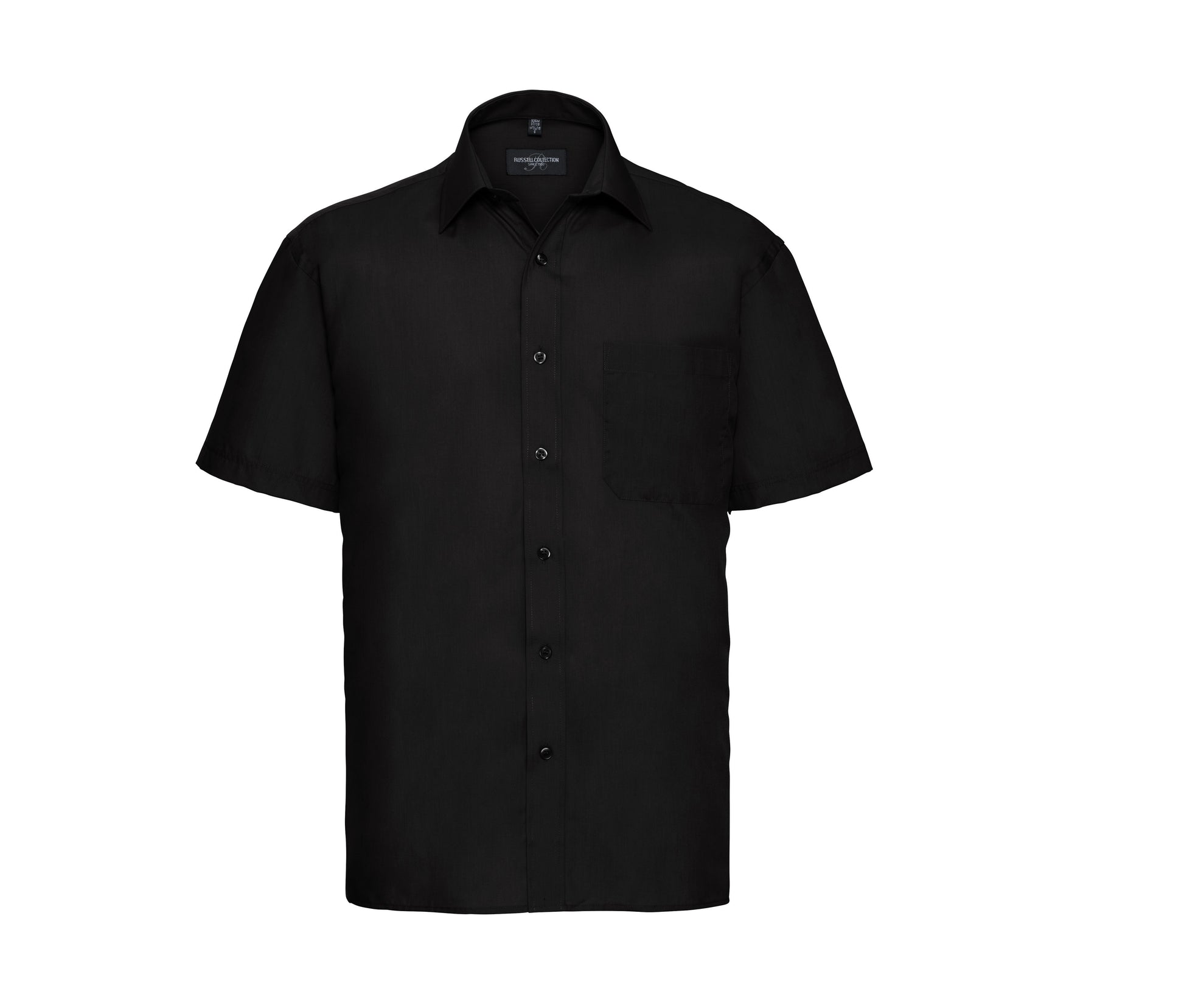 Chemisette Homme Polycoton - Black