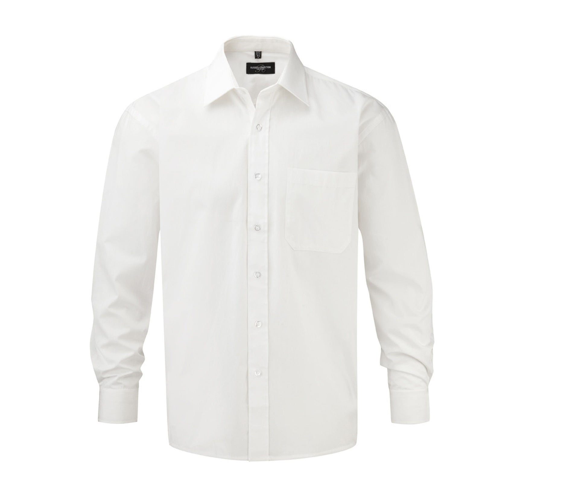 Chemise Homme Popeline Coton - White