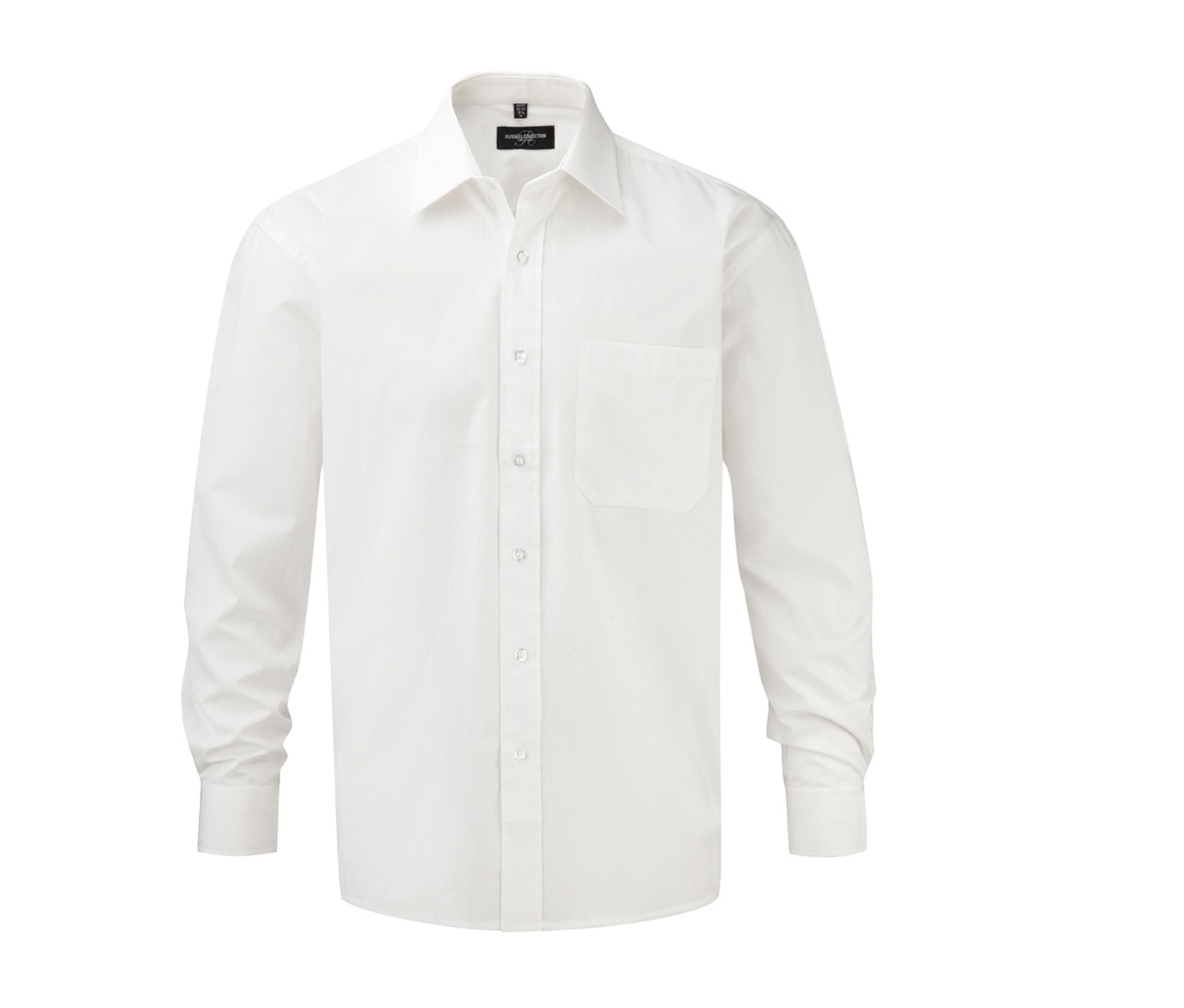 Chemise Homme Popeline Coton - White