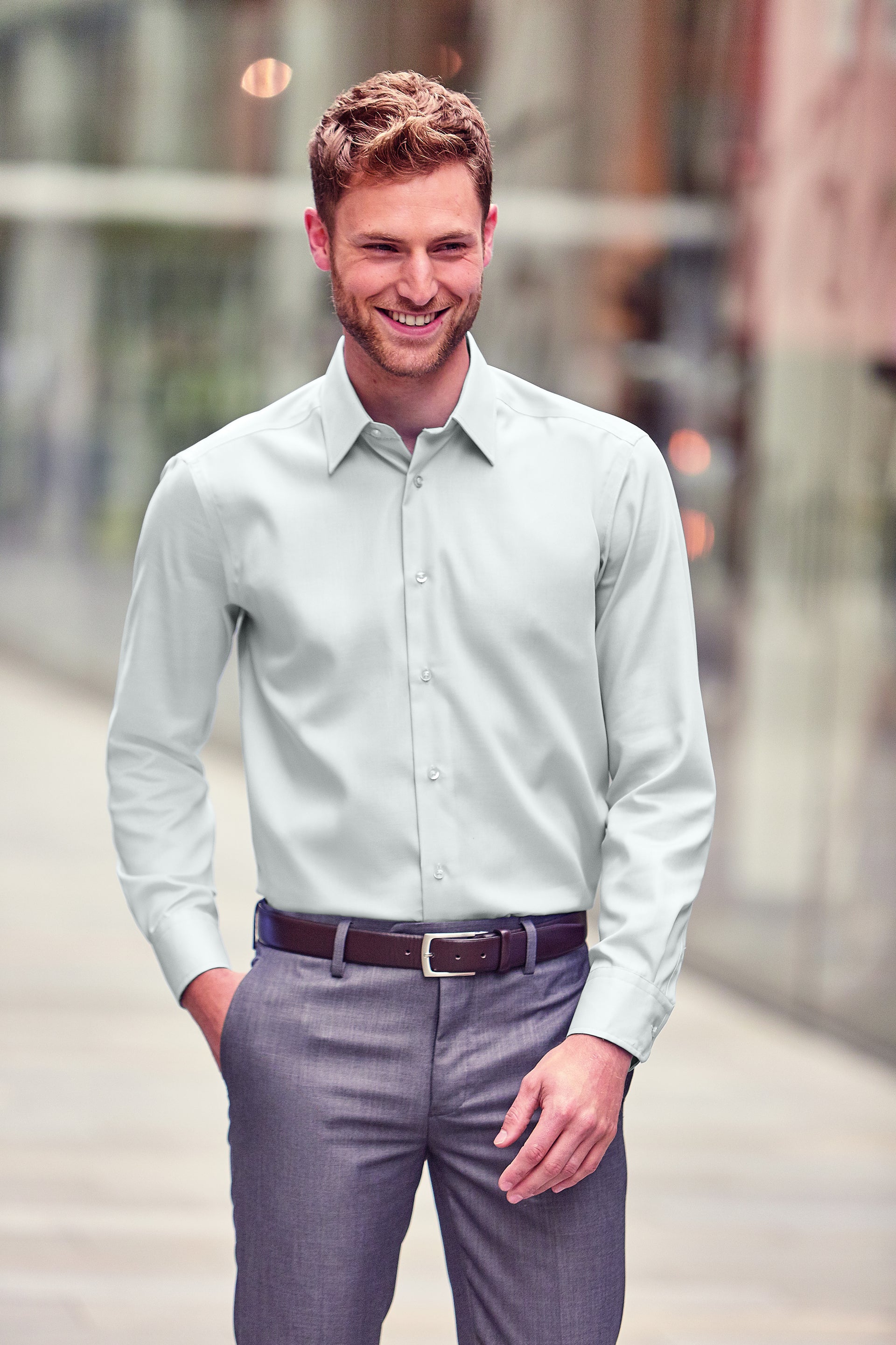 Chemise homme facile d'entretien