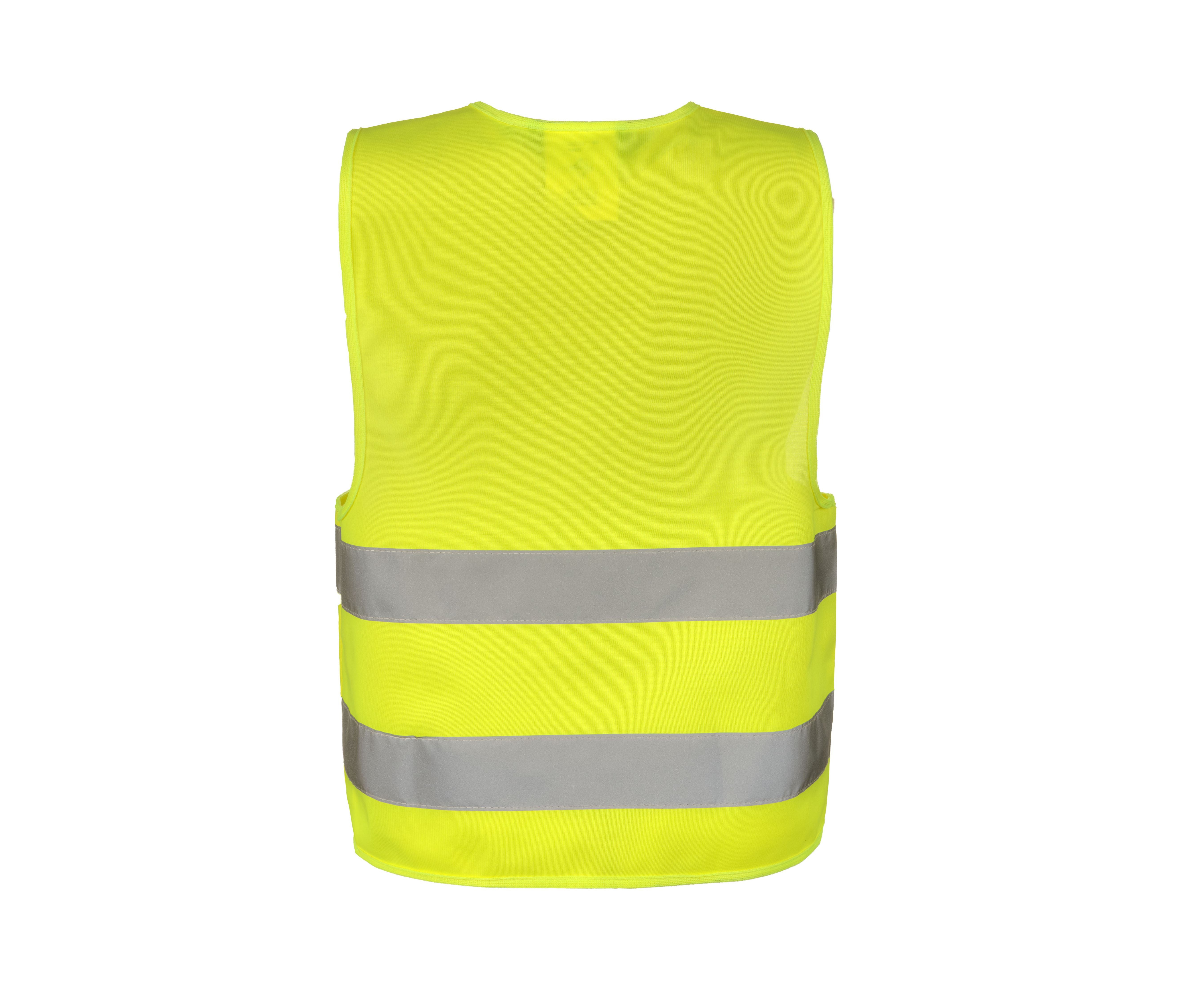 Gilet de Sécurité Pour Enfants Avec Fermeture Éclair - Yellow